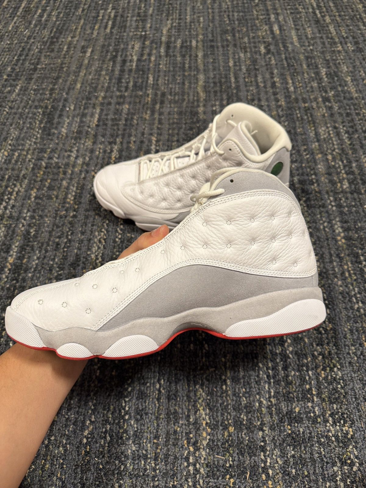 Jordan Brand Retro Jordan 13 Wolf Grey Size 10.5 Size US 10.5 / EU 43-44 - 12 Thumbnail