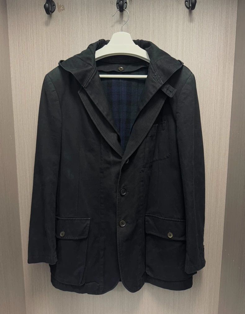 Yohji Yamamoto Yohji Yamamoto Yohji Yamamoto Three-in-One Hooded Suit Size US L / EU 52-54 / 3 - 1 Thumbnail