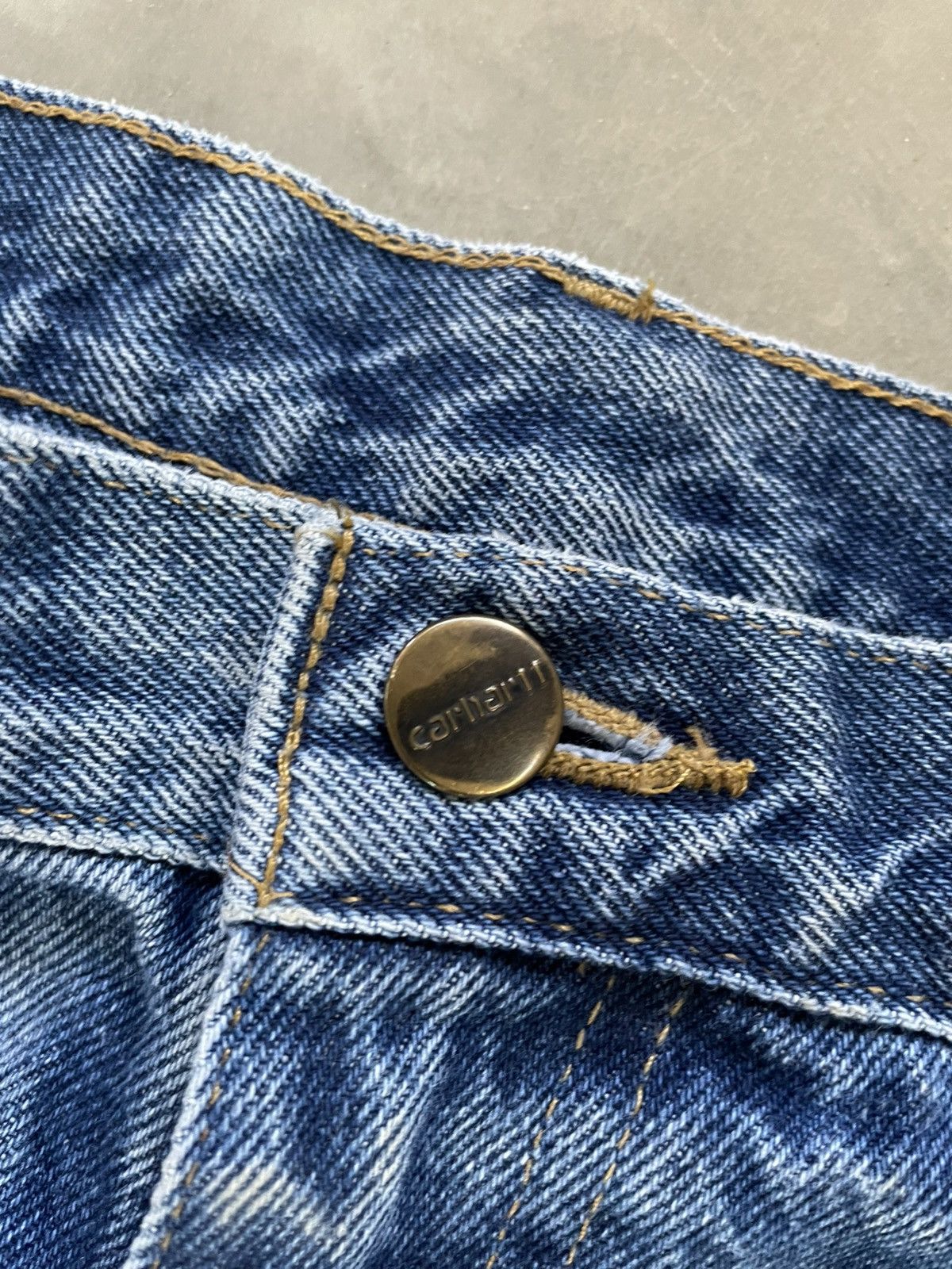 Carhartt Carhartt Jeans Denim Pant Carpenter - B23 DST 40x32 Size US 38 / EU 54 - 10 Thumbnail