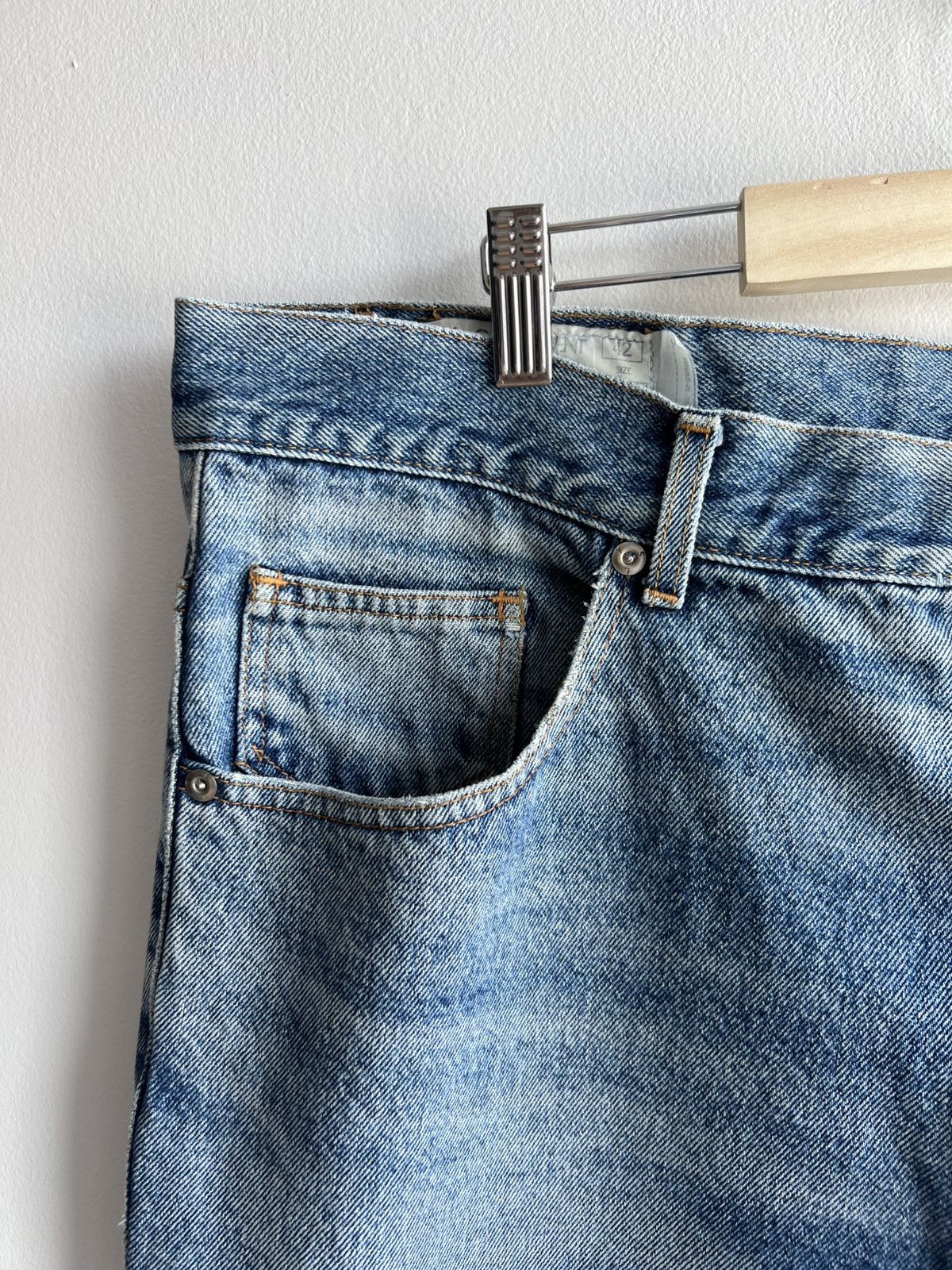 Yves Saint Laurent Vintage Yves Saint Laurent YSL Mens Blue Denim Jeans Pants Size US 39 - 11 Thumbnail