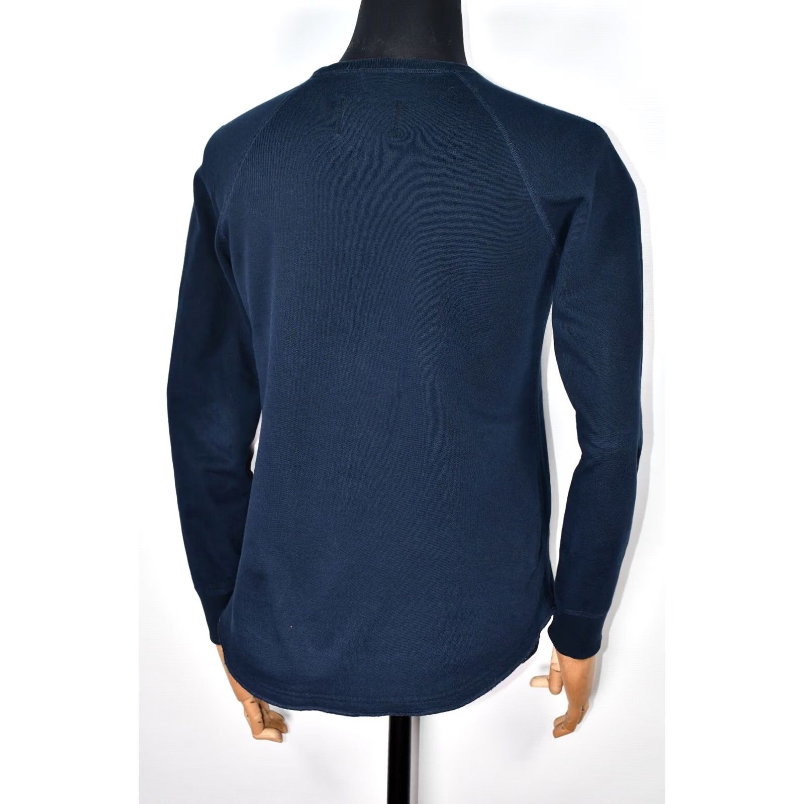 Reigning Champ Reigning Champ Pullover Sweatshirt Mens M Blue Cotton Crew Neck (Long Sleeve) Classic Regular Fit Shirt? Size US M / EU 48-50 / 2 - 6 Thumbnail