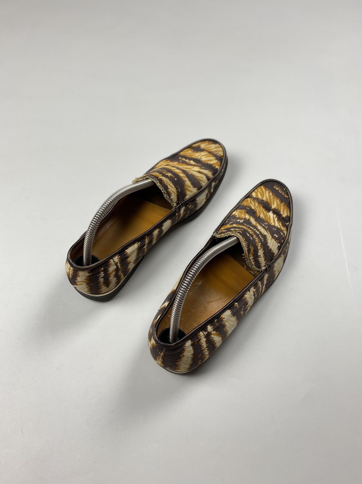 Dolce & Gabbana Dolce & Gabbana men’s vintage animal pattern loafer shoes Size US 8.5 / EU 41-42 - 14 Thumbnail