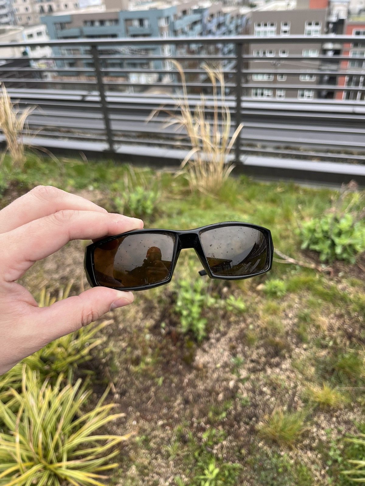 Oakley Vintage Oakley Sunglasses Black Size ONE SIZE - 6 Thumbnail