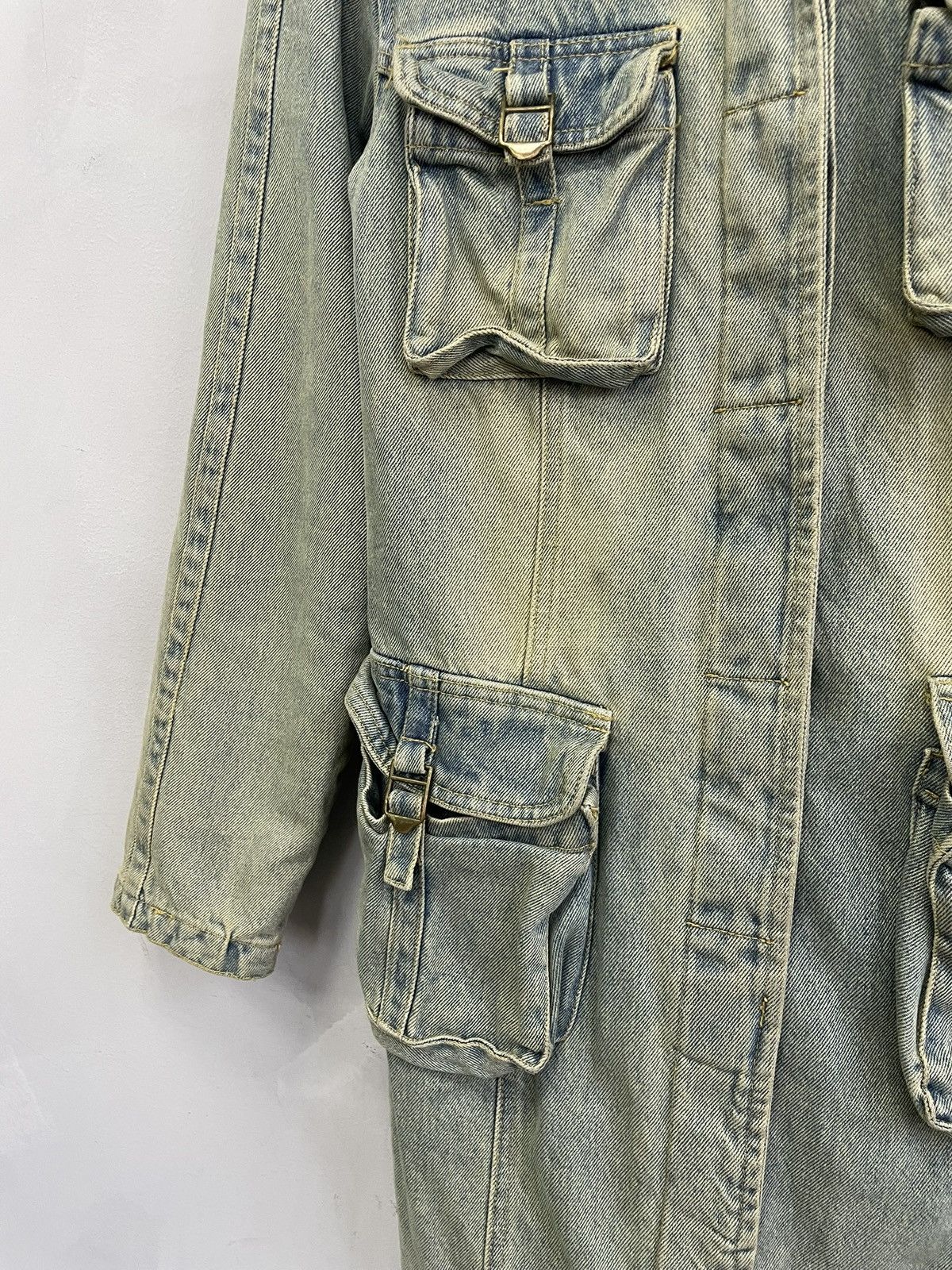 PPFM Rare Multipocket denim hysteric glamour style jacket hype Size US S / EU 44-46 / 1 - 4 Thumbnail