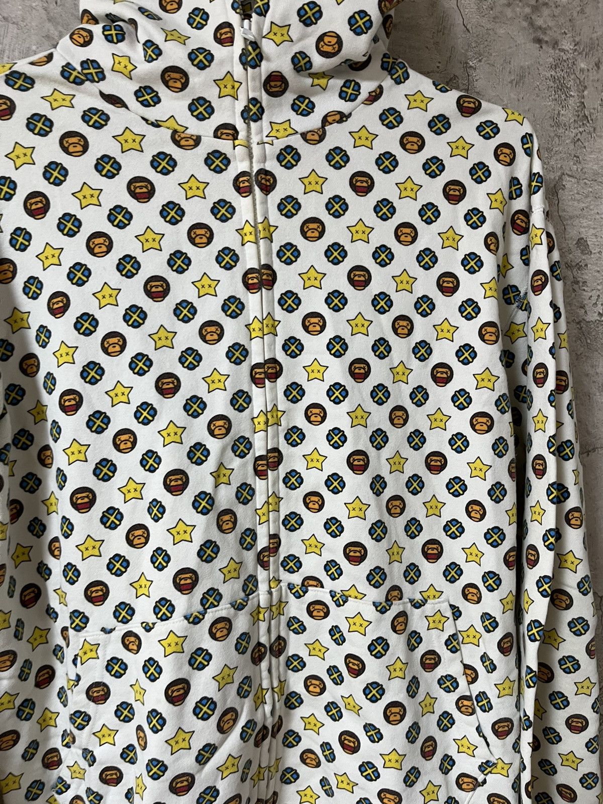Bape bape x kaws 2005ss milo hoodie Size US L / EU 52-54 / 3 - 3 Thumbnail