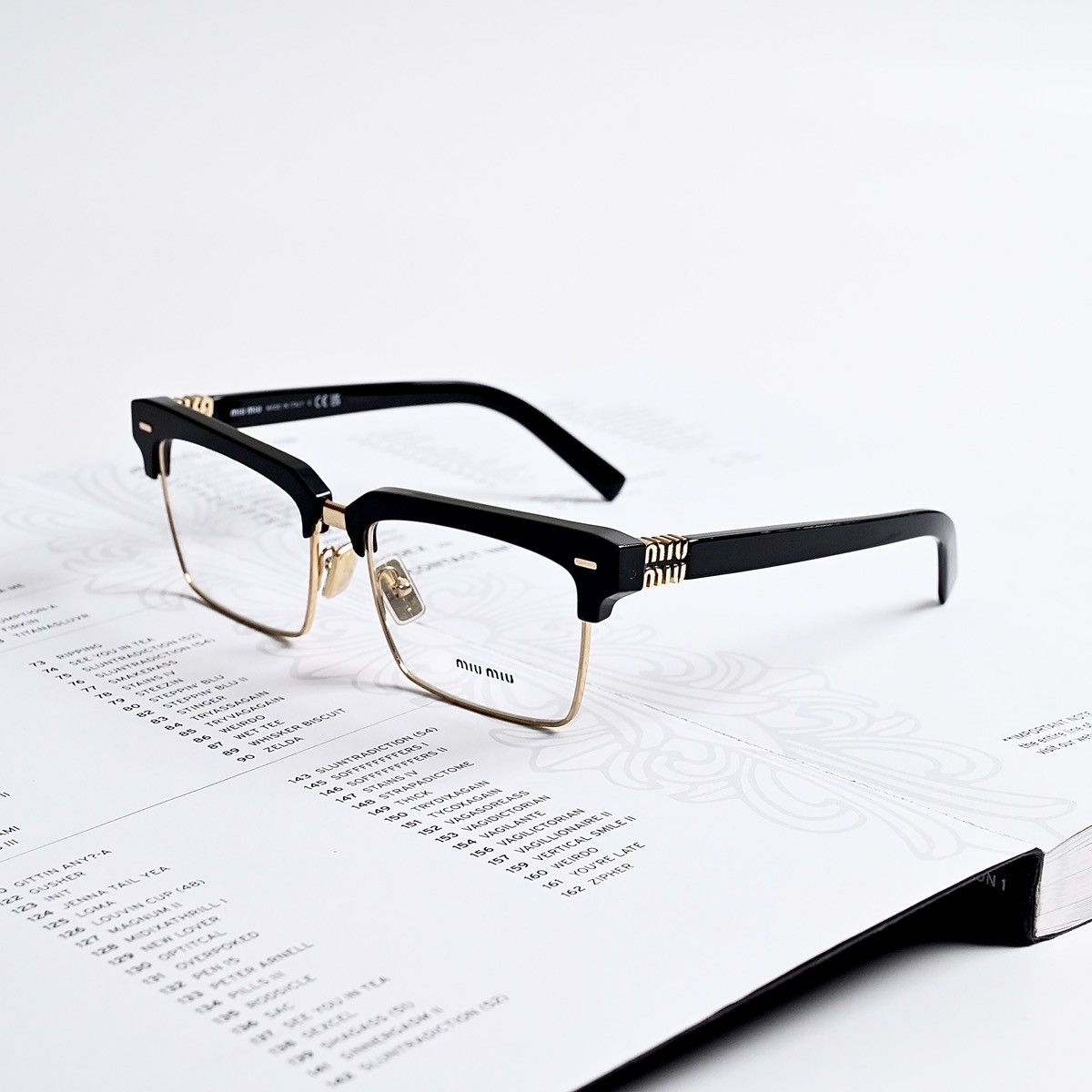 Miu Miu MIU MIU 0MU 11XV GLASSES Size ONE SIZE - 1 Thumbnail