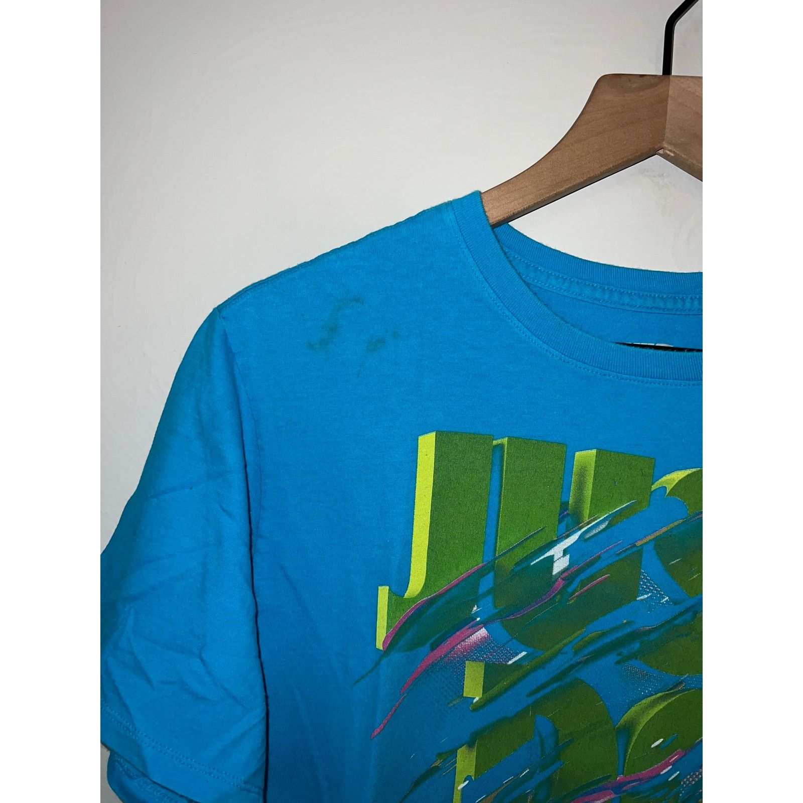 Nike Retro Nike Just Do It Blue Graphic Shirt Tee M Medium Size US M / EU 48-50 / 2 - 5 Thumbnail