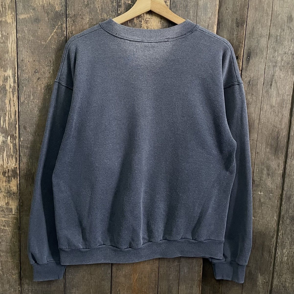 Vintage Vintage Malcolm X Big Logo Crewneck Sunfaded Sweatshirt Size US M / EU 48-50 / 2 - 7 Thumbnail