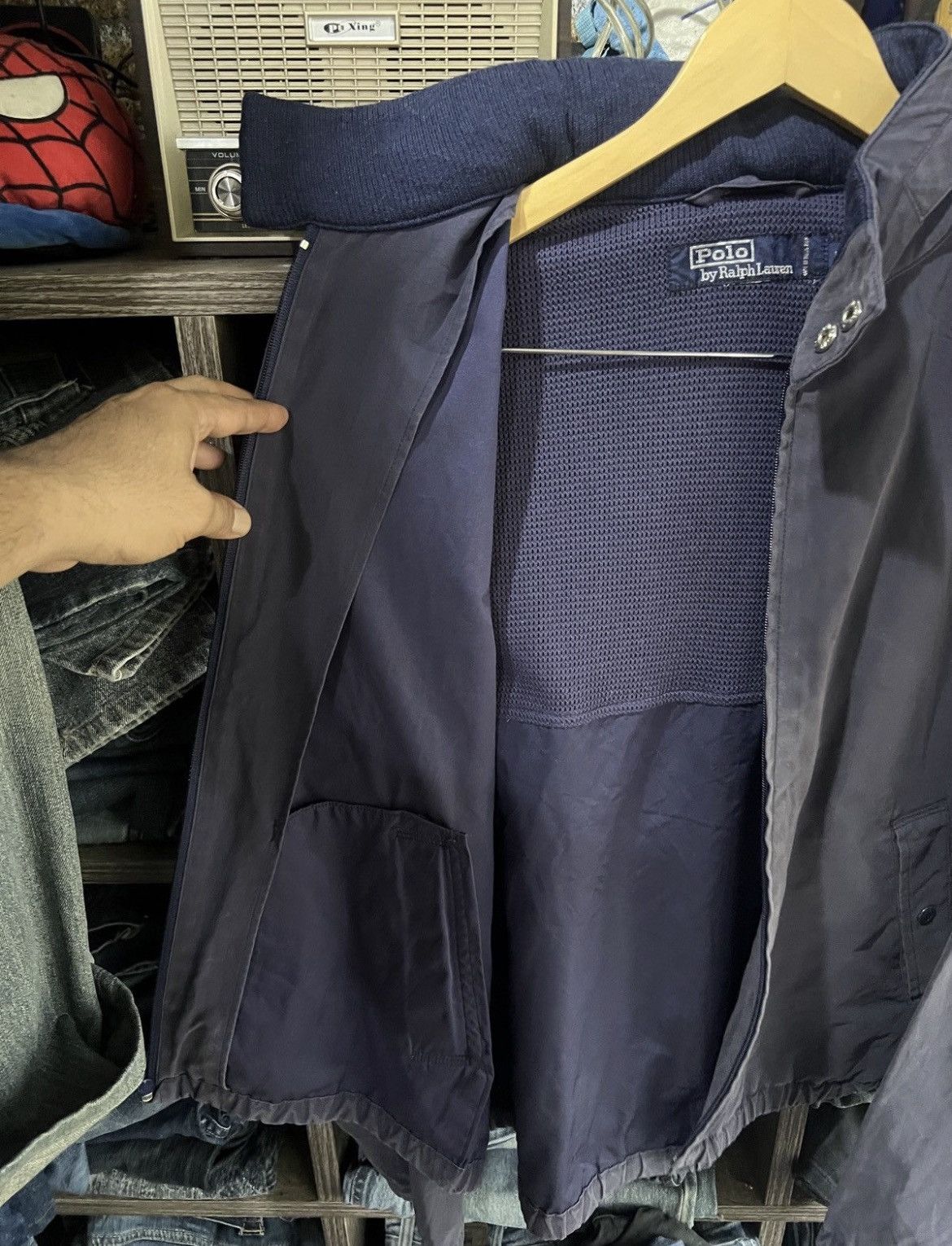 Polo Ralph Lauren 🔥Vintage Polo Ralph Lauren Zipper Jacket Size US L / EU 52-54 / 3 - 10 Thumbnail