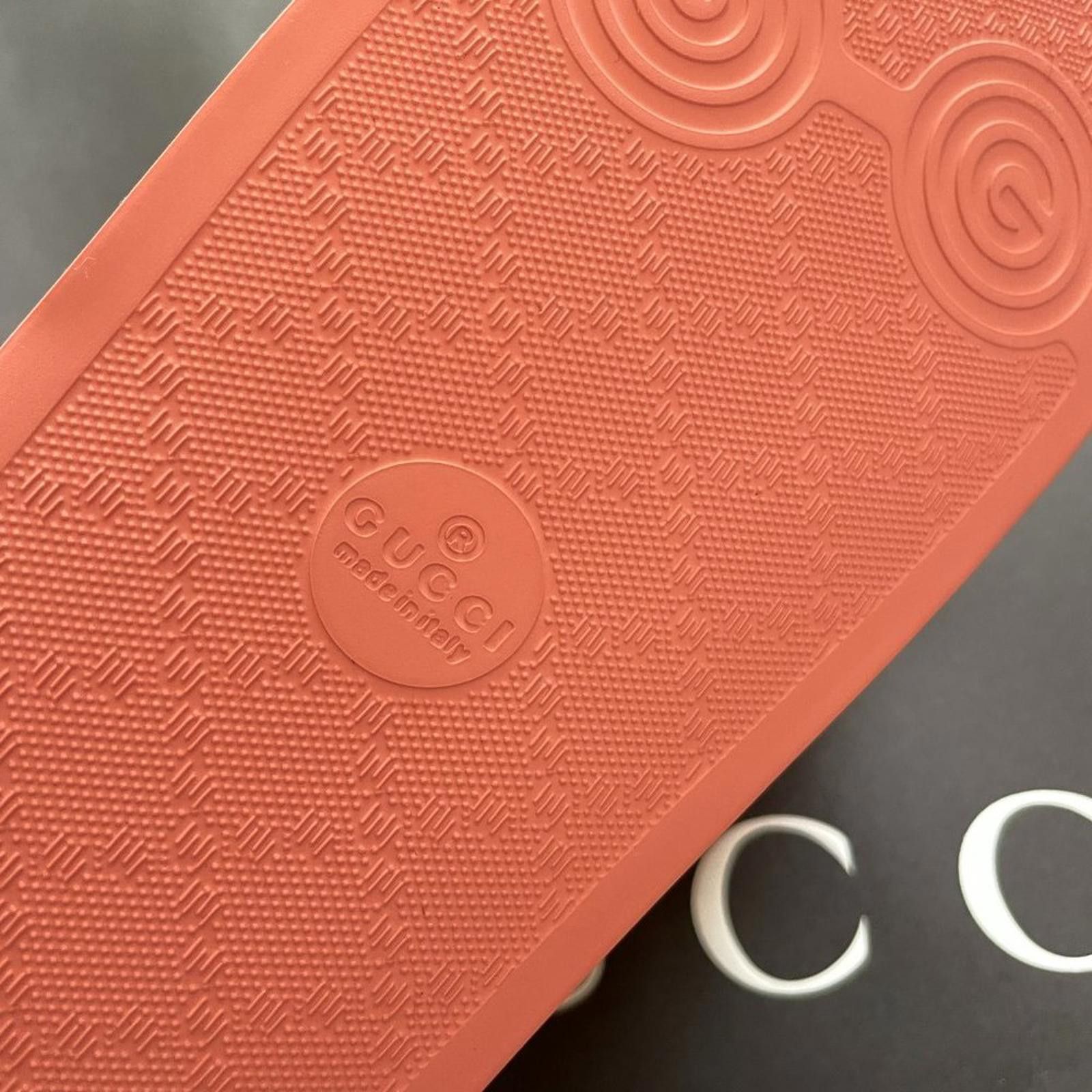 Gucci Gucci GG pattern rubber sandals Pink 573922 size36 US6 Size US 6 / IT 36 - 5 Thumbnail