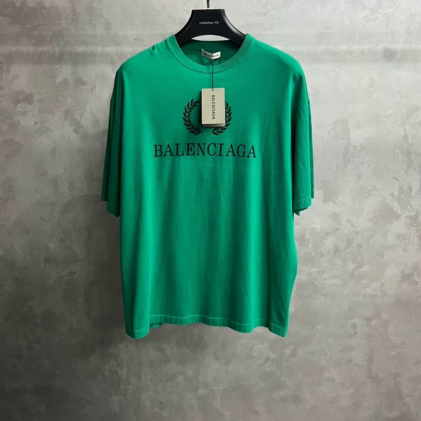 Balenciaga Balenciaga Printed Graphic Green Hoodie S Men Size US S / EU 44-46 / 1 - 1 Thumbnail