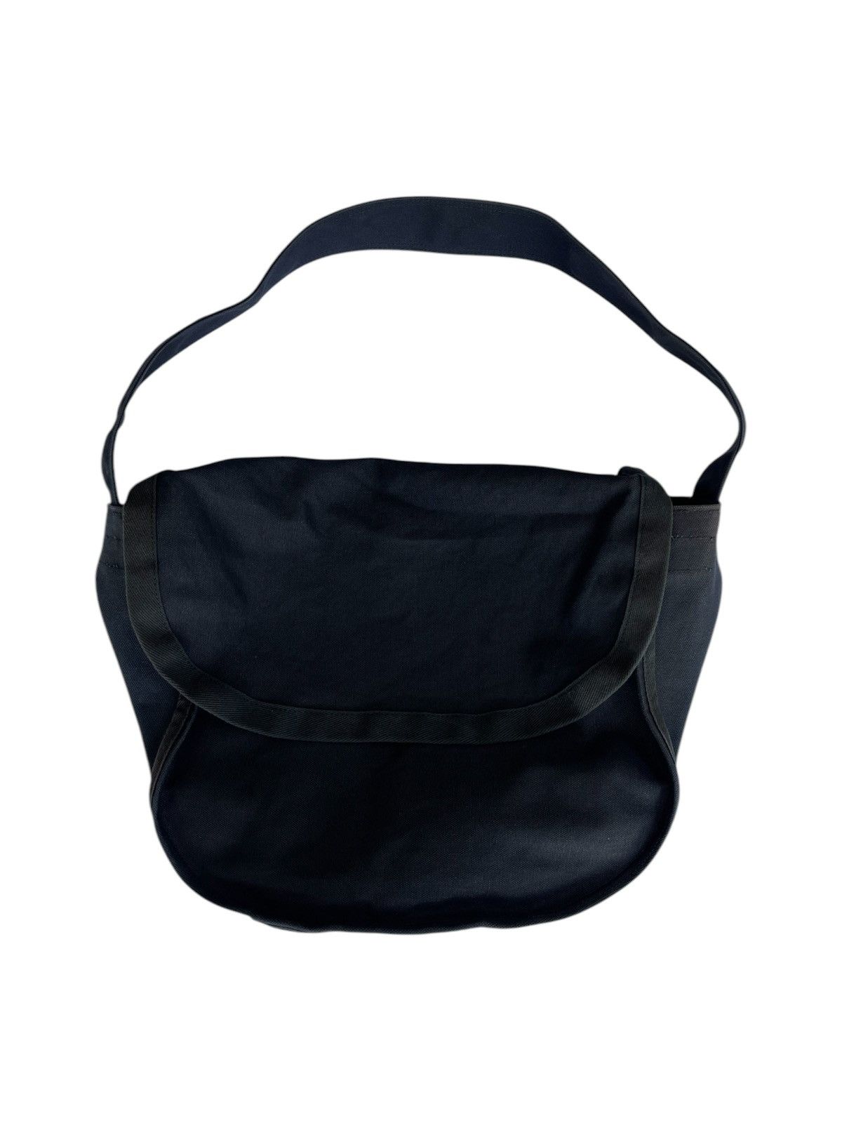 CDG Homme Plus Archive Black Canvas Crossbody Shoulder Bag