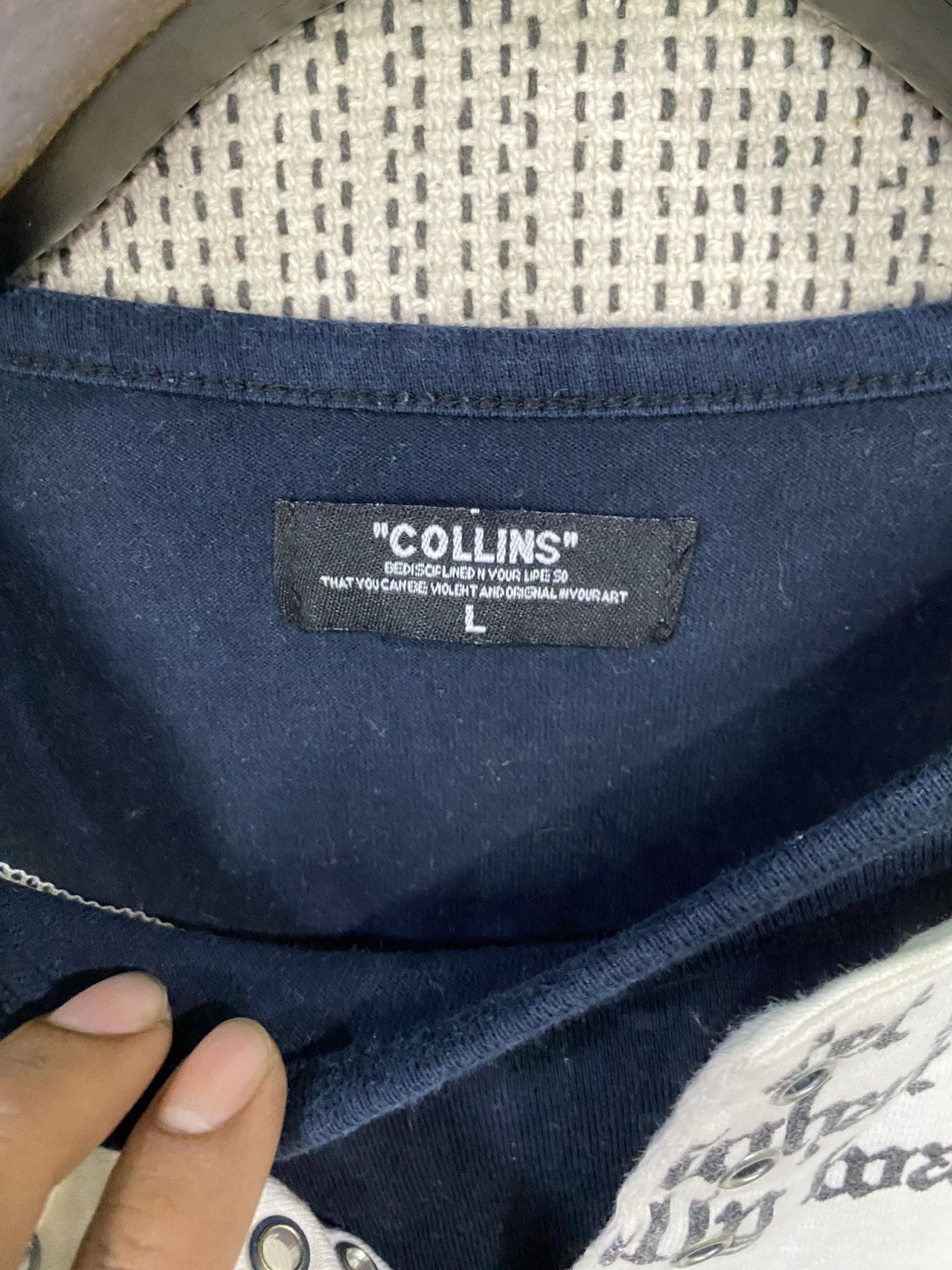 Seditionaries Vintage punks gothic collins tshirt double layer very rare Size US L / EU 52-54 / 3 - 9 Thumbnail