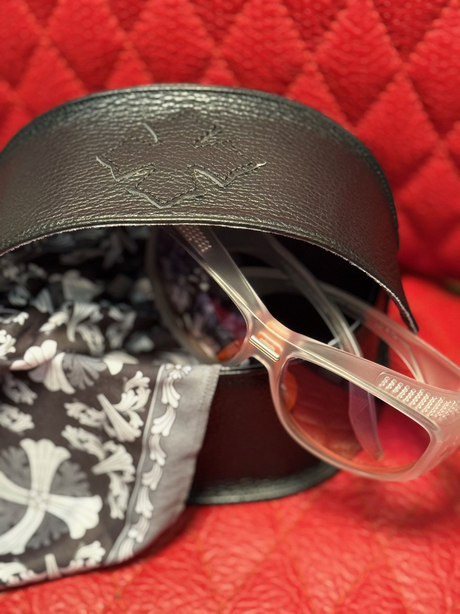 Chrome Hearts Chrome Hearts Lo Rita Shield Sunglasses Size ONE SIZE - 1 Thumbnail