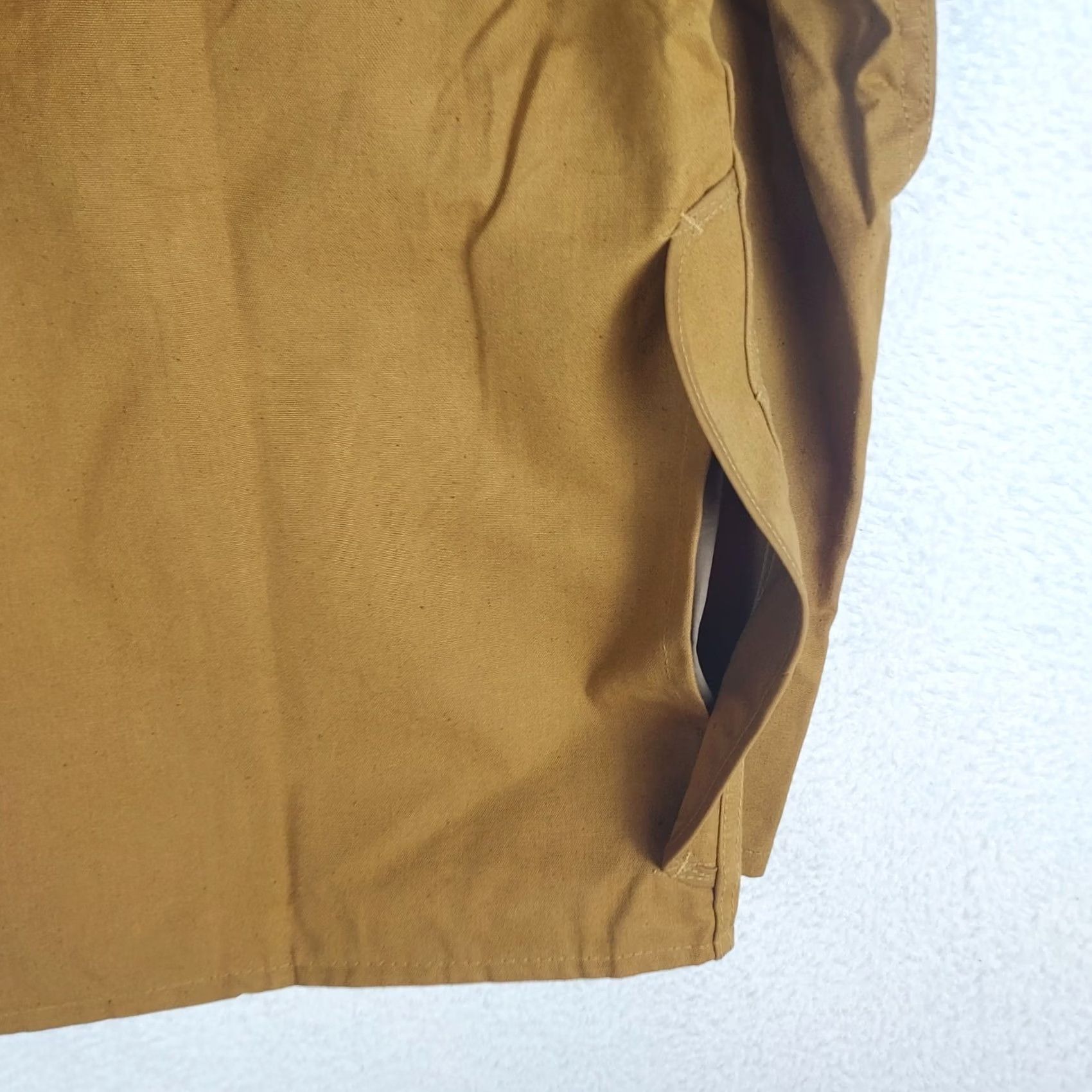 Vintage VINTAGE RedHead Blue Bill Hunting Coat Mens Medium Brown Duck Canvas Flannel Lined Jacket Military Duck Canvas Fall Winter Mens Size US M / EU 48-50 / 2 - 3 Thumbnail