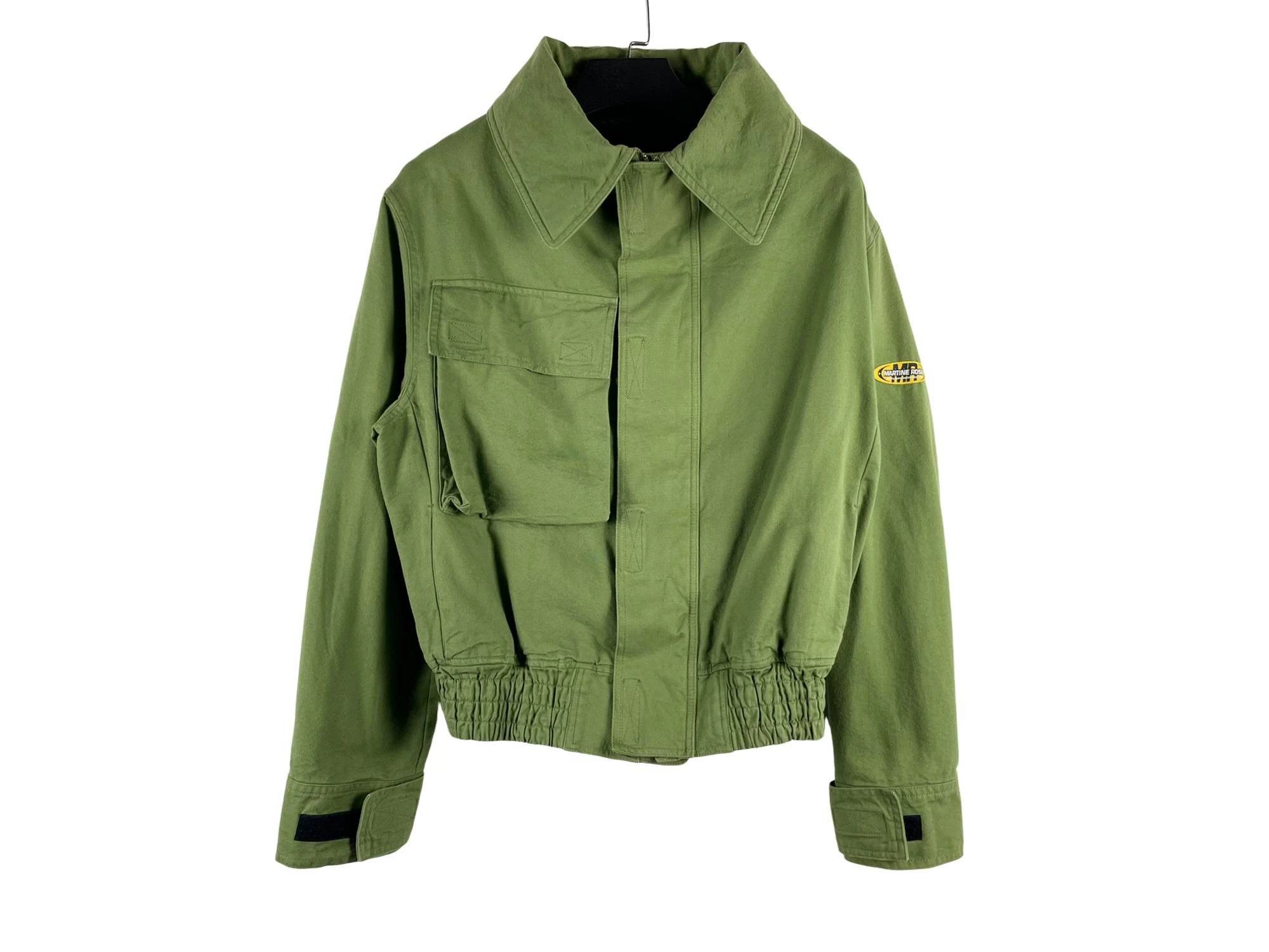 Martine Rose Martine Rose 23AW Grass Green Velcro Jacket Size US M / EU 48-50 / 2 - 1 Thumbnail