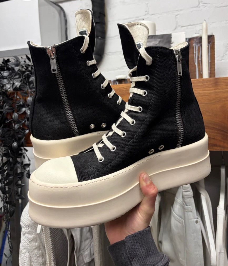 Rick Owens Rick owens double bumper drksdw ramones Size US 11 / EU 44 - 3 Thumbnail