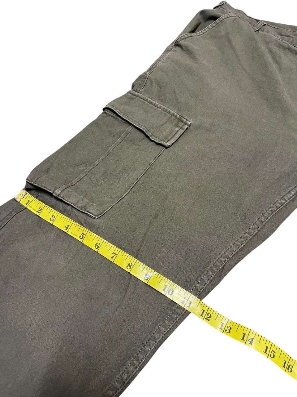 If Six Was Nine Vintage Jungle Storm Cargo Pants Size US 34 / EU 50 - 14 Thumbnail
