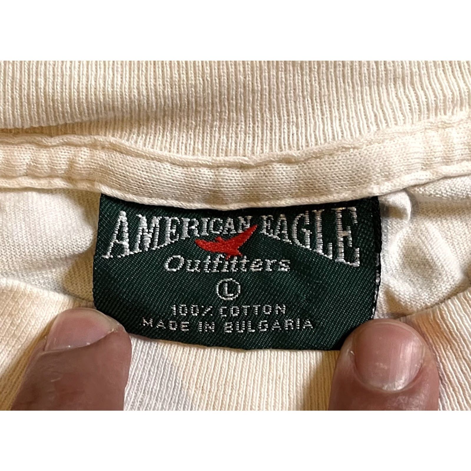 American Eagle Outfitters VINTAGE American Eagle Outfitters Shirt Men’s L White Geographiae Schematismus Mathematics Graphic Print 90s Hipster Retro Casual Size US L / EU 52-54 / 3 - 4 Thumbnail