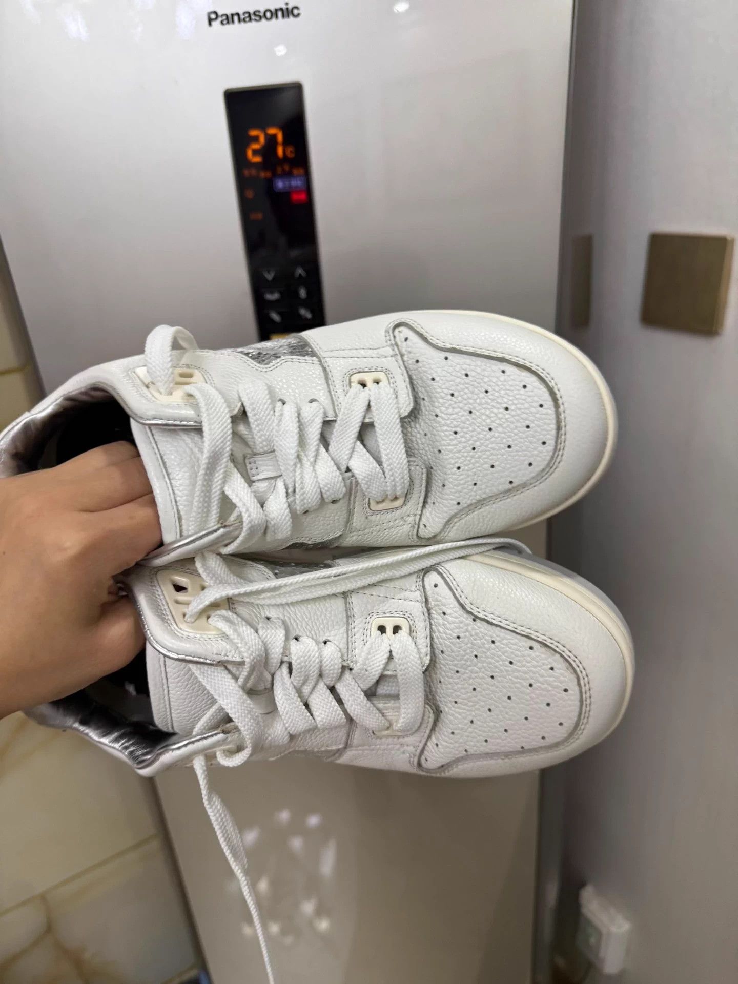 Acne Studios Acne Studios Wmns 38 Print White Kicks 2w 9/10 Authentic Size US 8 / IT 38 - 2 Thumbnail