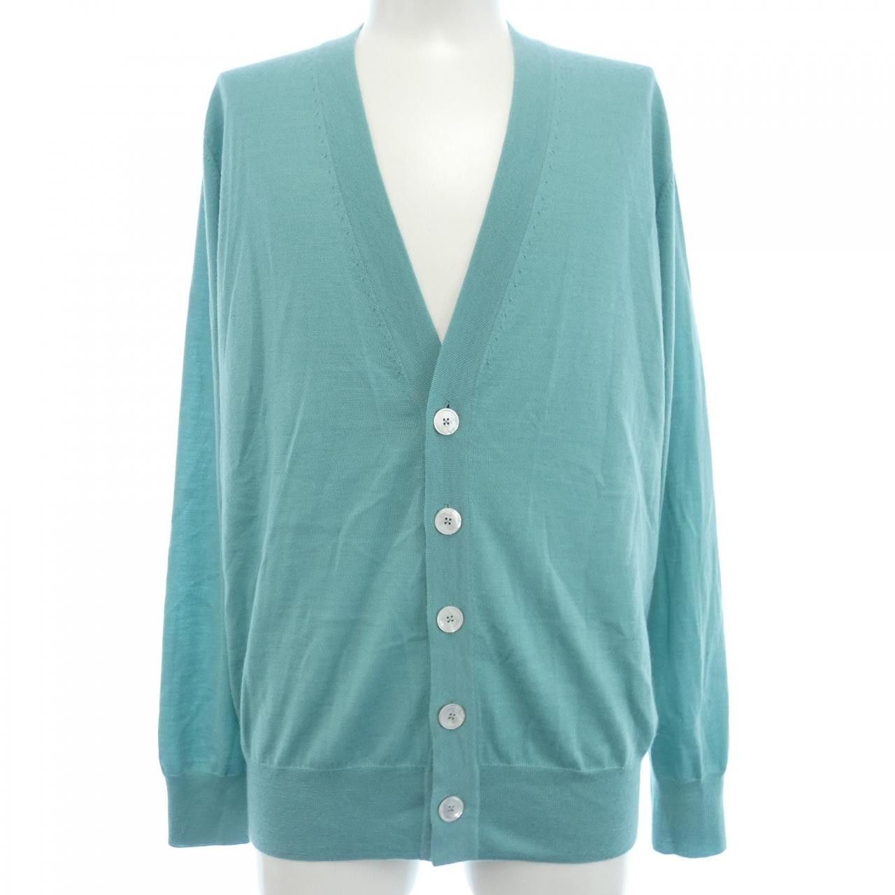 Hermes Hermes Hermès H556623H Cashmere Cardigan Others Tops DUTY FREE for USA Size ONE SIZE - 1 Thumbnail