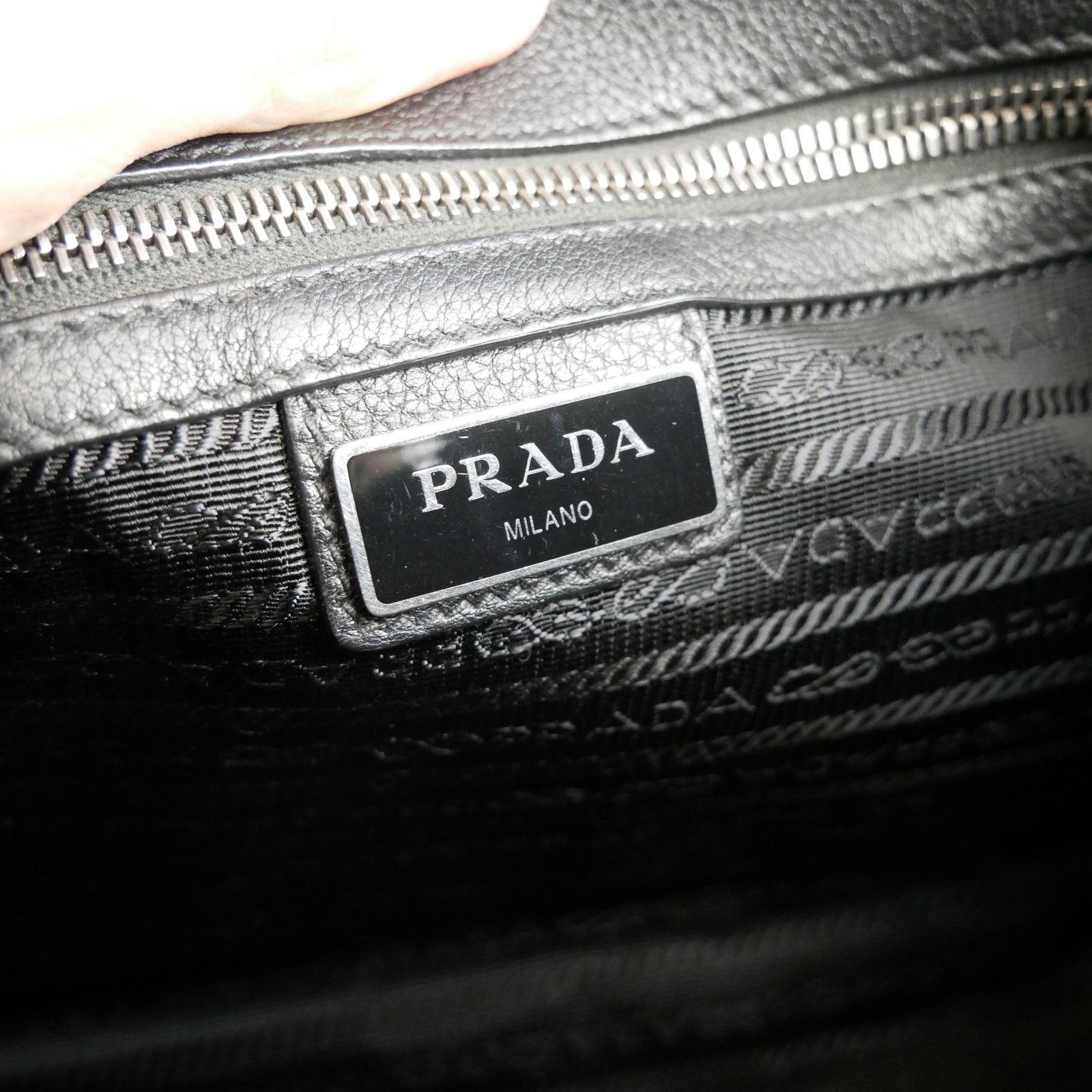 Prada Leather Saffiano Clutch Size ONE SIZE - 11 Thumbnail