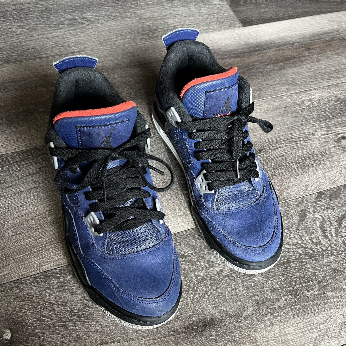 Jordan Brand × Vintage Air Jordan 4 IV Retro Winterized Loyal Blue GS 7Y CQ9745-401 Size US 7 / EU 40 - 3 Thumbnail