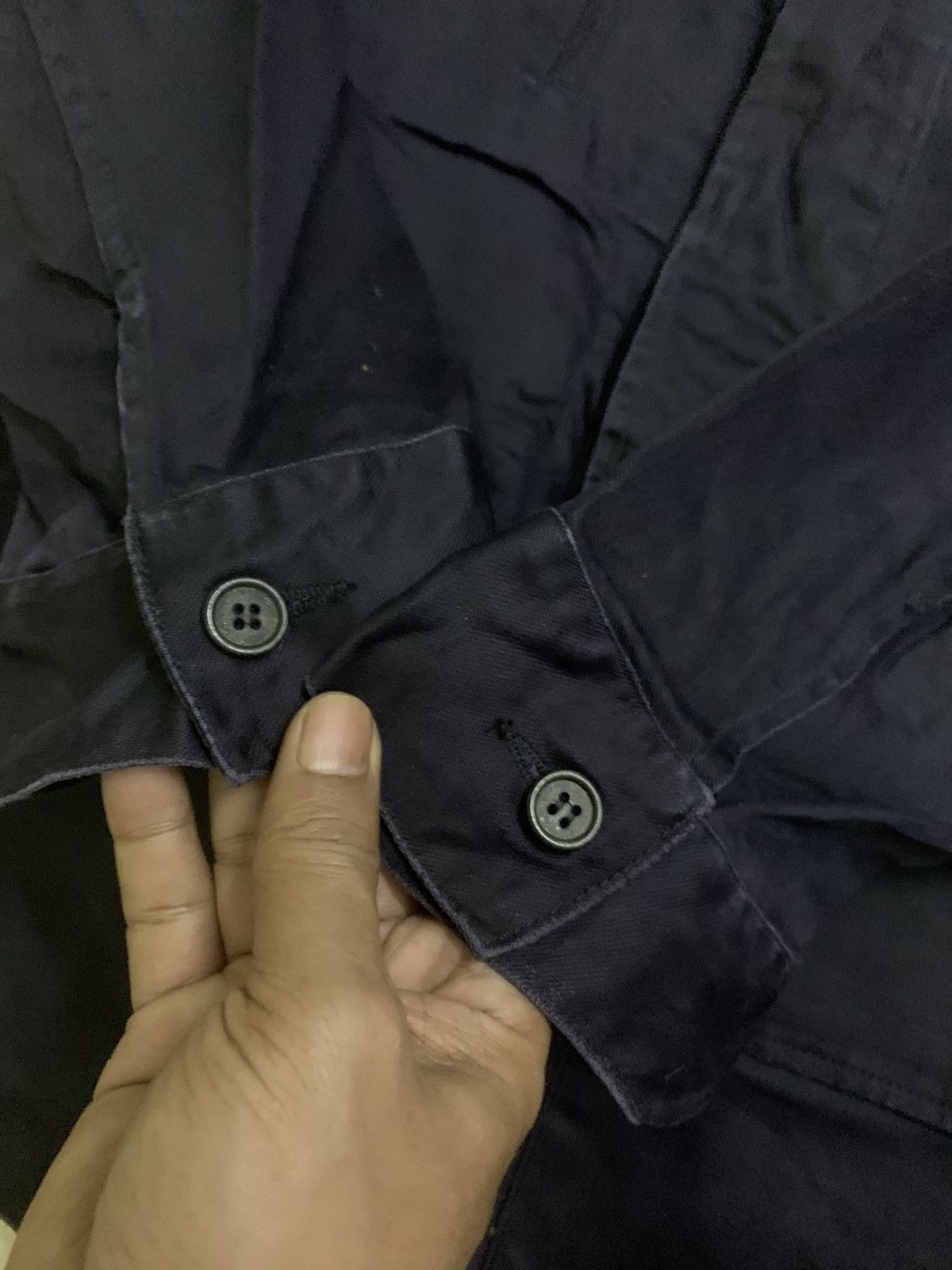 A.P.C. Vtg A.p.c Rue De Fleurus Paris Military Jacket Size US S / EU 44-46 / 1 - 4 Thumbnail
