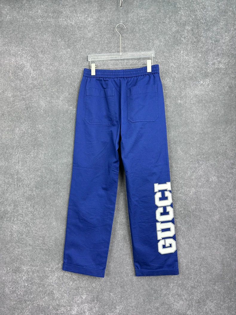 Gucci Gucci Blue printed casual pants Size US 28 / EU 44 - 2 Thumbnail