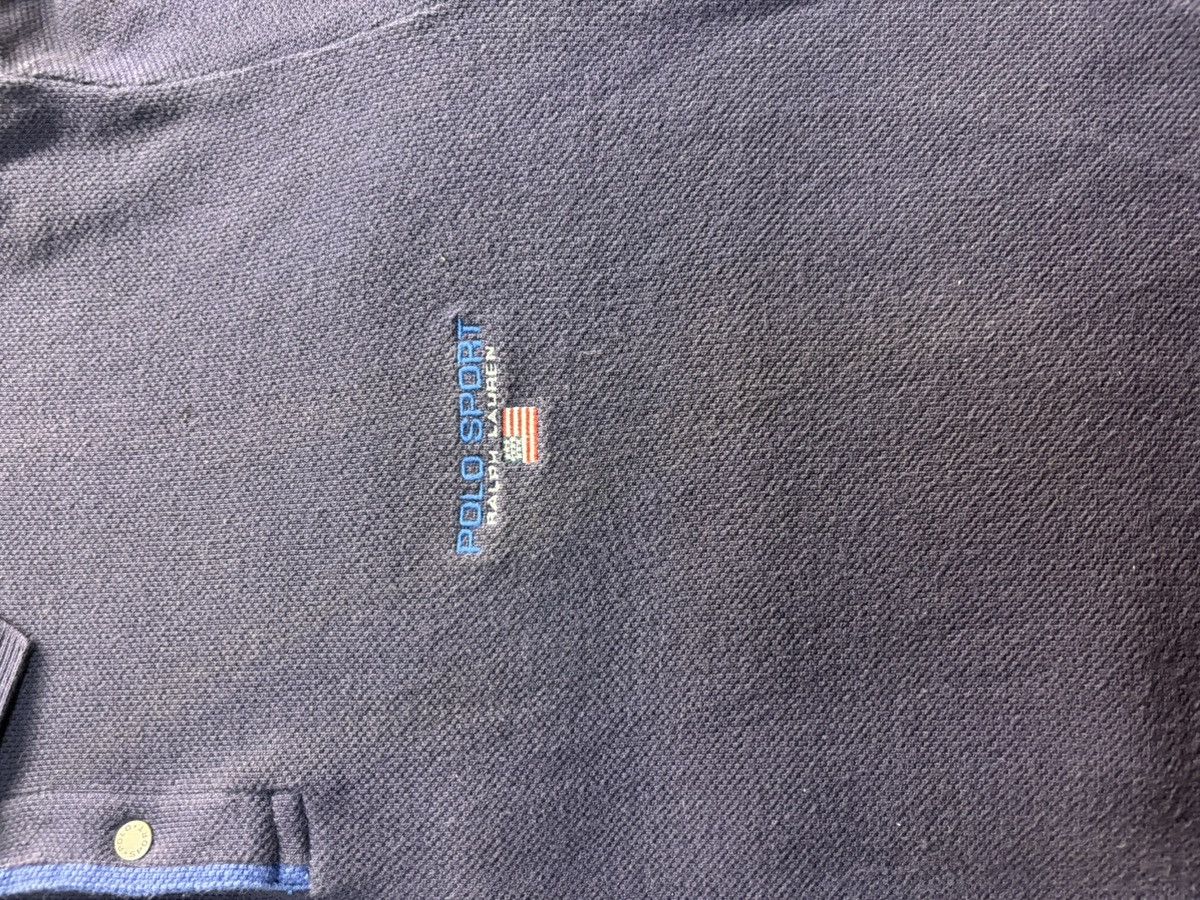 Polo Ralph Lauren Polo Ralph Lauren Sport Vintage USA Polo Size US XL / EU 56 / 4 - 2 Thumbnail
