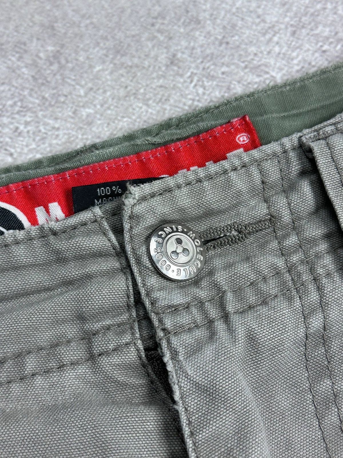 Vintage Vintage Molecule Baggy Patchwork Cargo Pants 35 Size US 35 - 8 Thumbnail