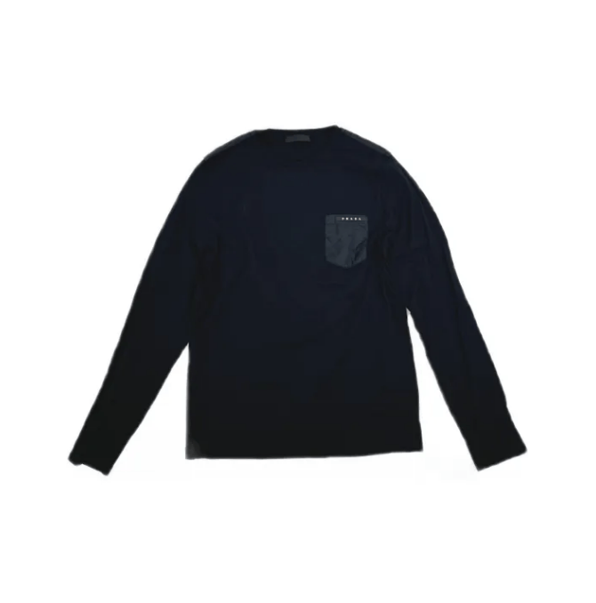 Prada Prada Long Sleeve T-shirt Size US M / EU 48-50 / 2 - 1 Thumbnail