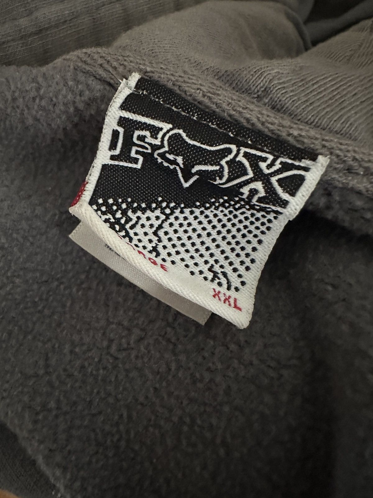 Fox Racing × Vintage Vintage Y2K Fox Zip Up Graphic Hooded Sweatshirt Size US XL / EU 56 / 4 - 8 Thumbnail
