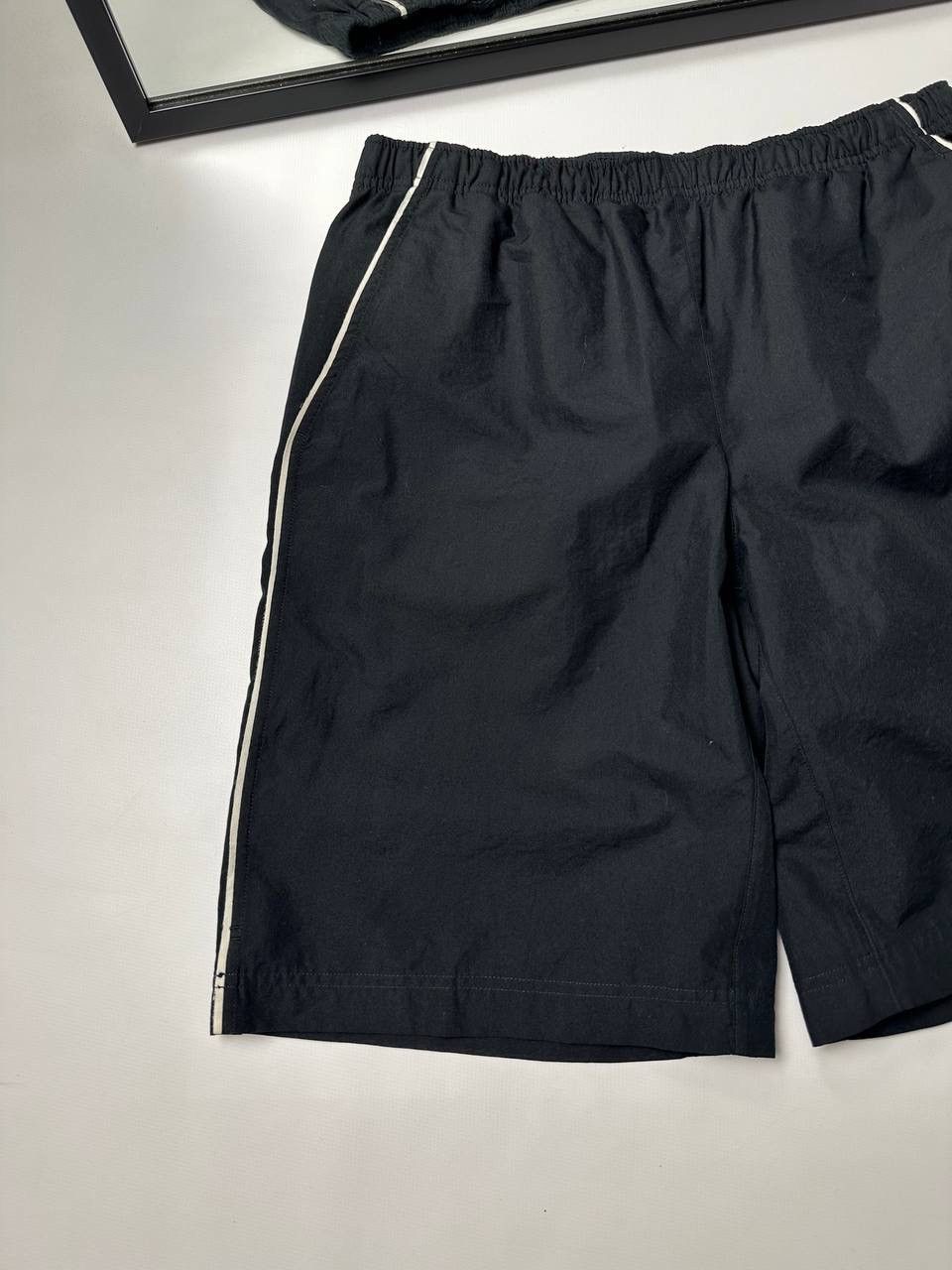 Nike 00’s Vintage Nike Track Nylon Shorts Baggy Drill Style Size US 32 / EU 48 - 2 Thumbnail