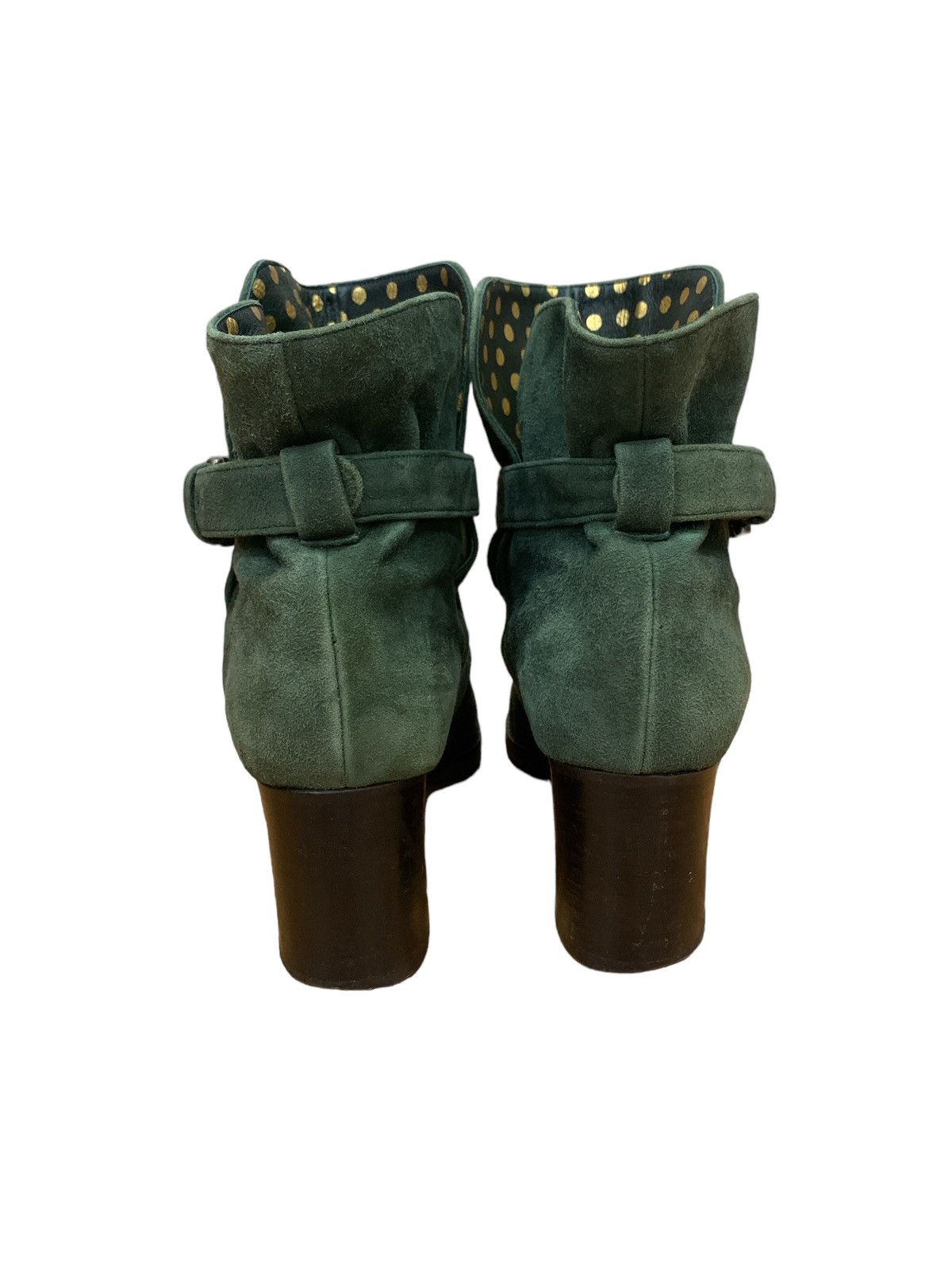 Issey Miyake TSUMORI CHISATO LACES SHEARLINGS ANKLE BOOTS Size US 8.5 / IT 38.5 - 4 Thumbnail
