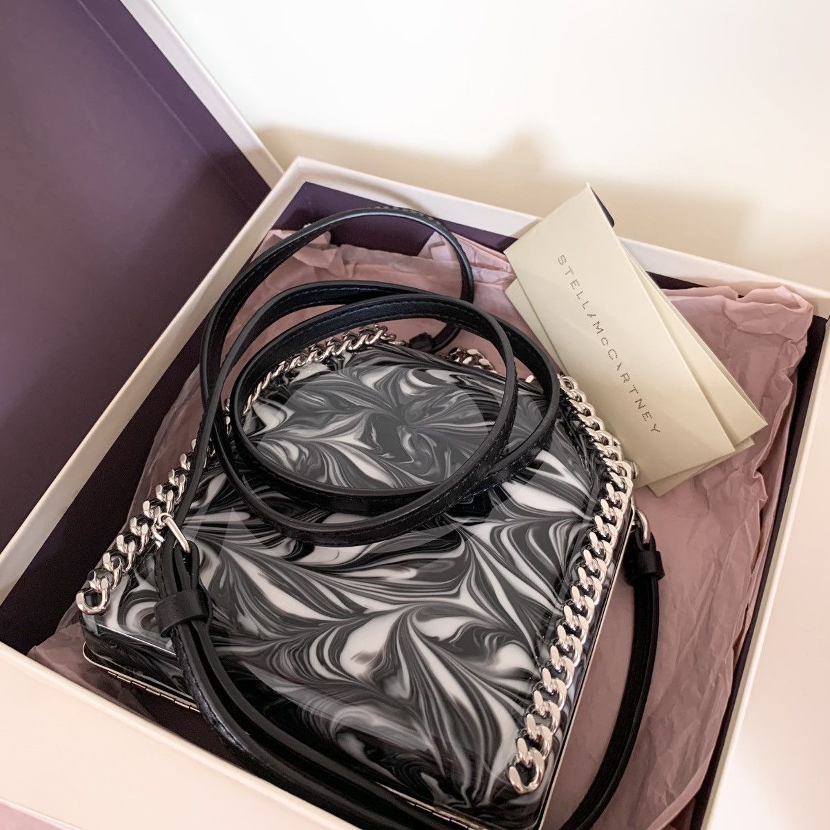Stella McCartney Falabella minadiere clutch crossbody bag $3750 retail Size ONE SIZE - 2 Thumbnail