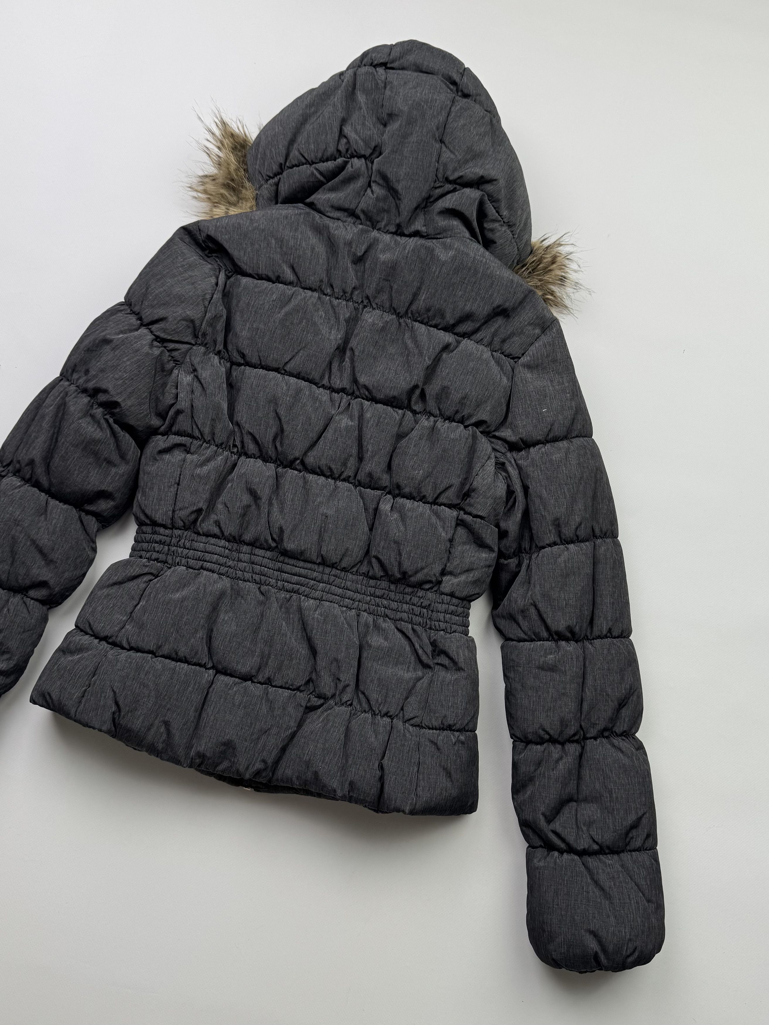 Japanese Brand Vintage Cropped Faux Fur Hood Jacket B756(V44)E2 Size XS / US 0-2 / IT 36-38 - 7 Thumbnail
