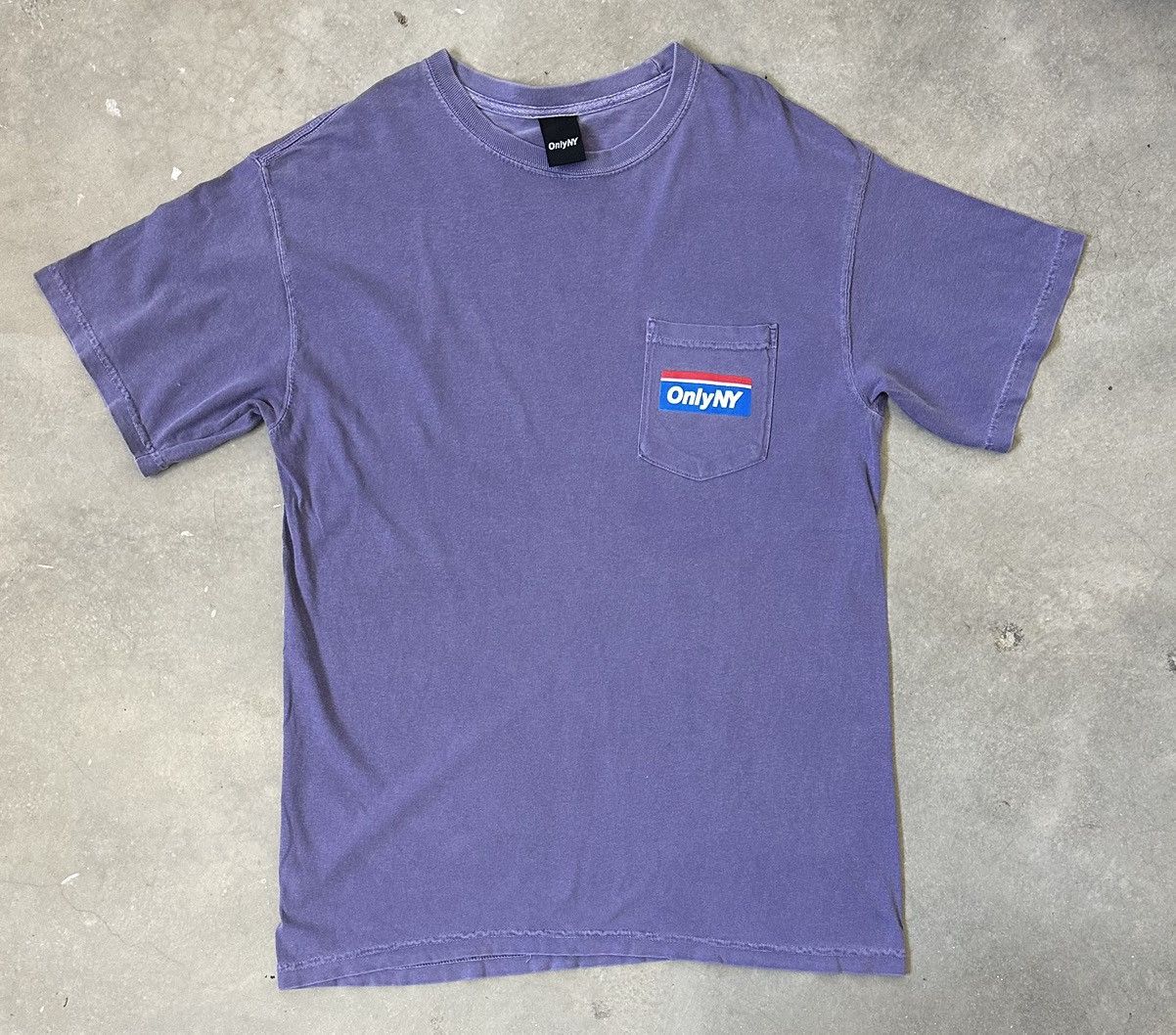 Only NY VINTAGE ONLY NY POCKET TEE Size US M / EU 48-50 / 2 - 1 Thumbnail