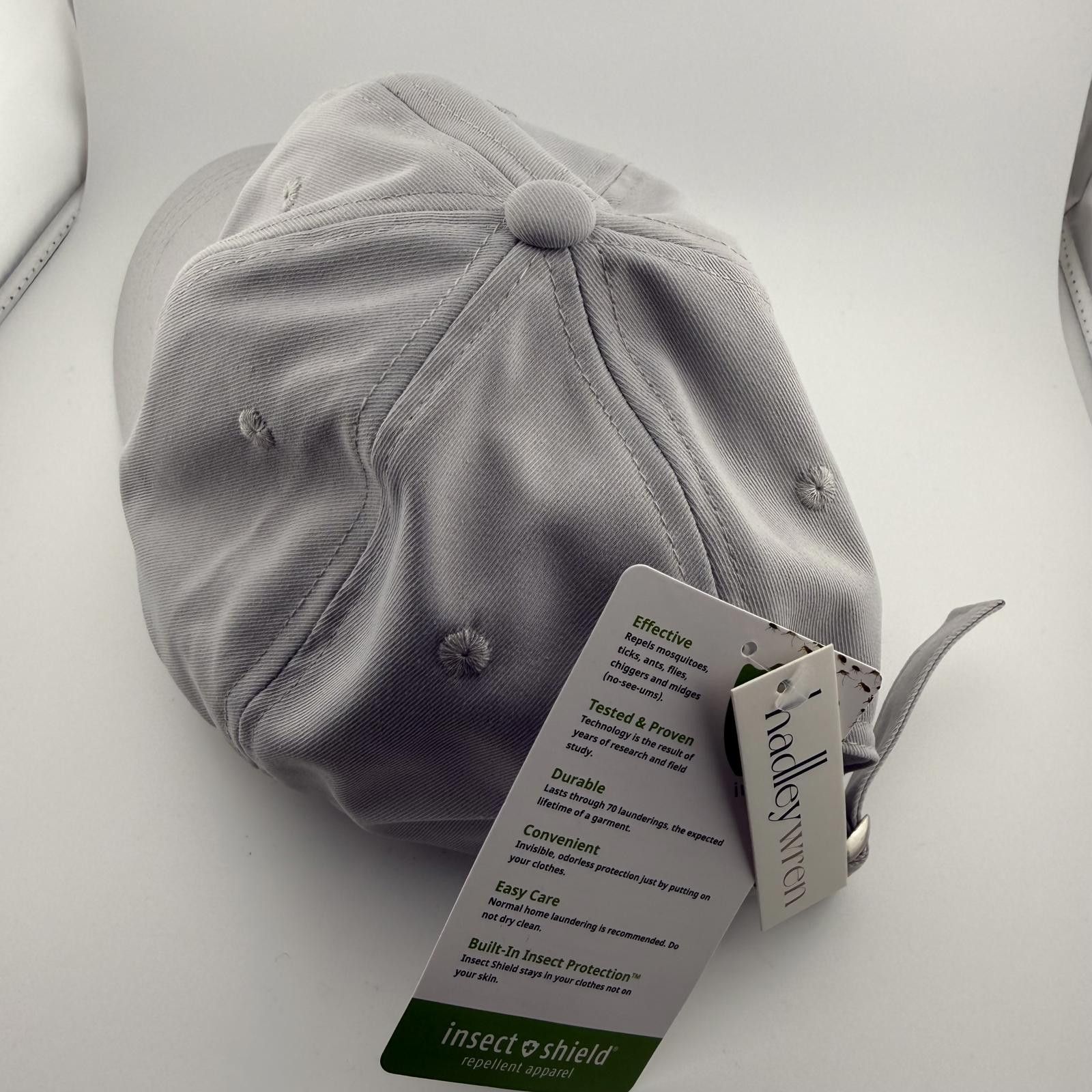 Other Hadley Wren Baseball Cap Gray Adjustable, Insect Shield Size ONE SIZE - 3 Thumbnail