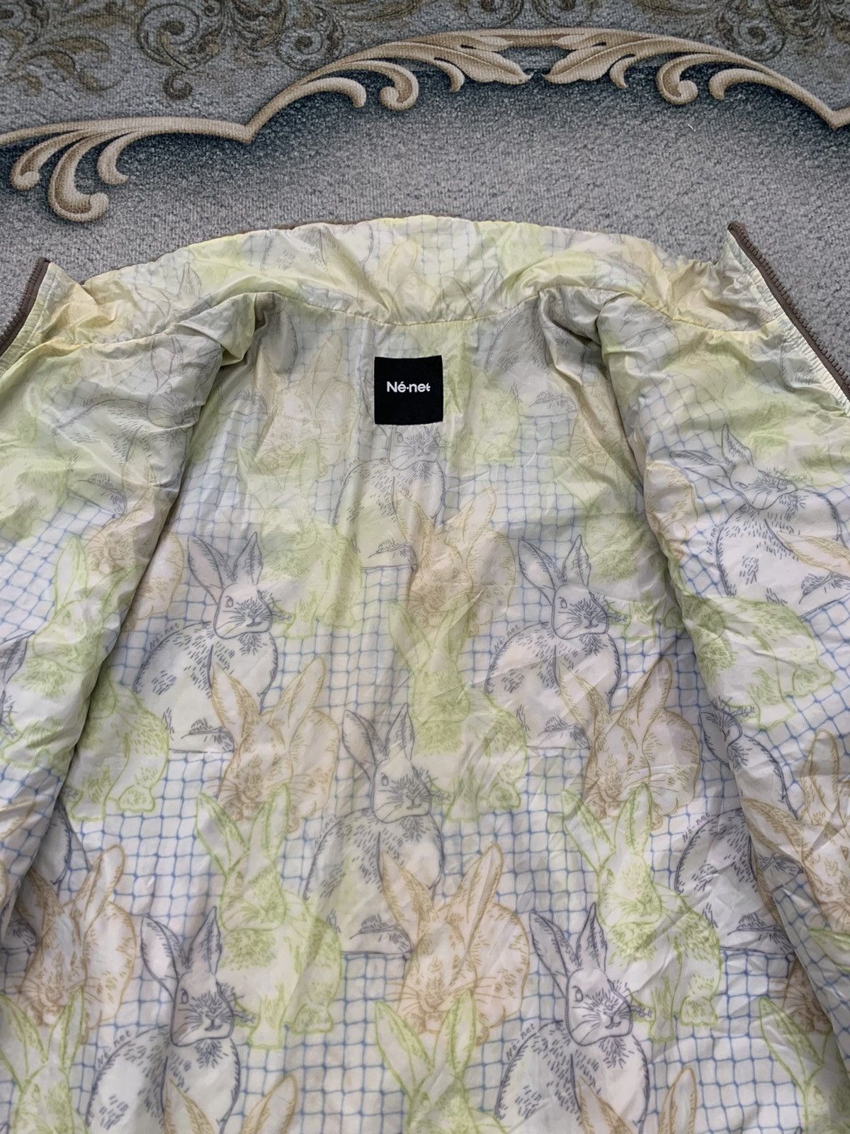 Issey Miyake Ne-Net Issey Miyake Pile Fleece Jacket Rabbit Printed Inner Size US M / EU 48-50 / 2 - 9 Thumbnail
