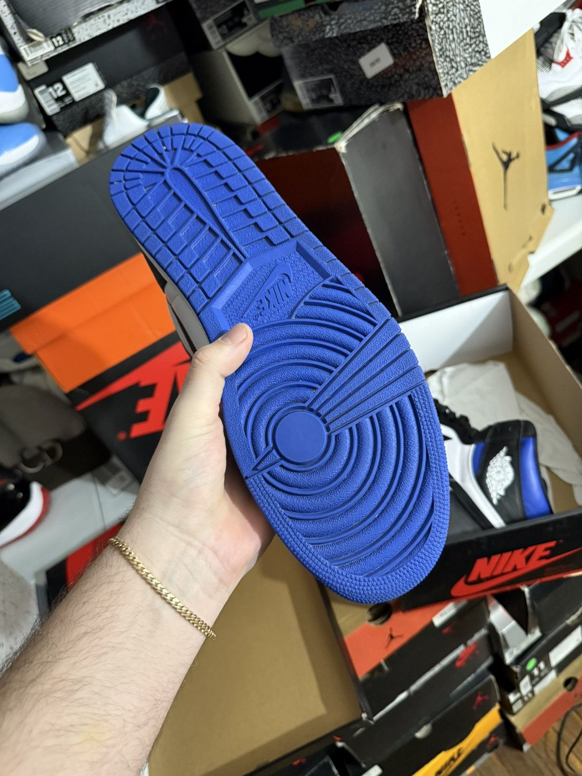 Jordan Brand Jordan retro 1 high royal toe sz 14 Size US 14 / EU 47 - 5 Thumbnail
