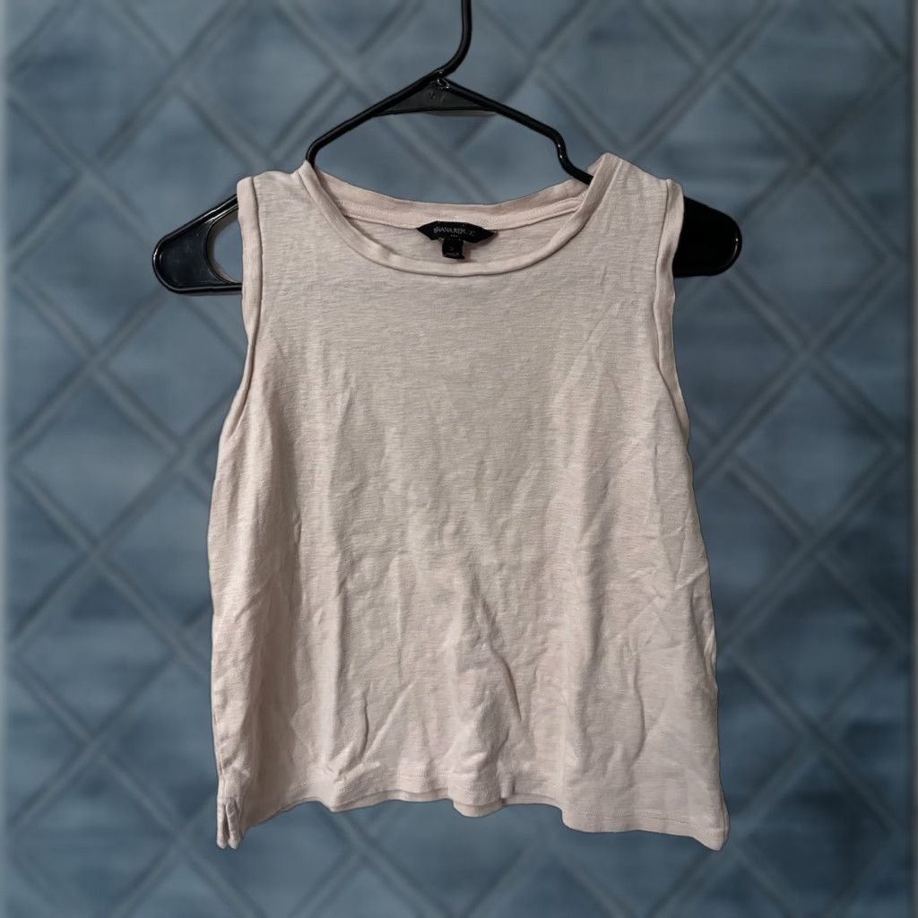 Banana Republic Banana Republic Women's Small Pink Tank Top Sleeveless Size S / US 4 / IT 40 - 1 Thumbnail