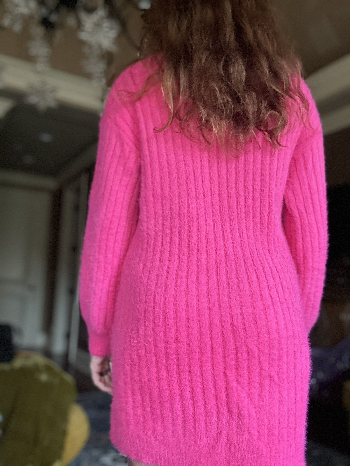 Anthropologie Pink Dress Size L / US 10 / IT 46 - 4 Thumbnail