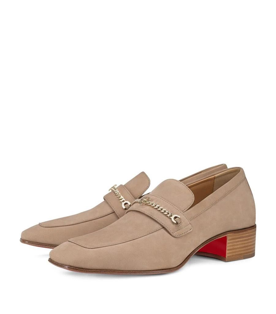 Christian Louboutin oc11z0925 Loafers in Beige Size US 9 / EU 42 - 2 Thumbnail