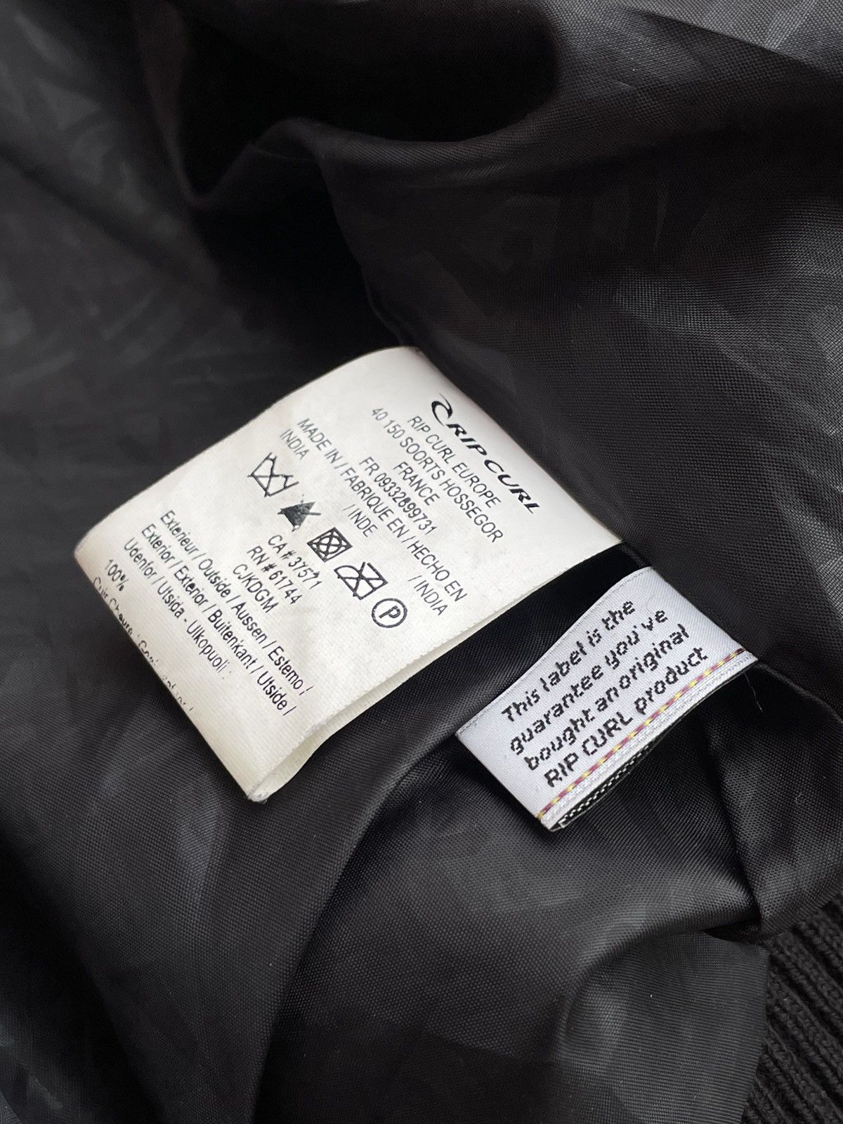 Rip Curl Rip Curl: Tanned Leather Zip-Jacket: Cherveau Lambskin Size US L / EU 52-54 / 3 - 17 Thumbnail