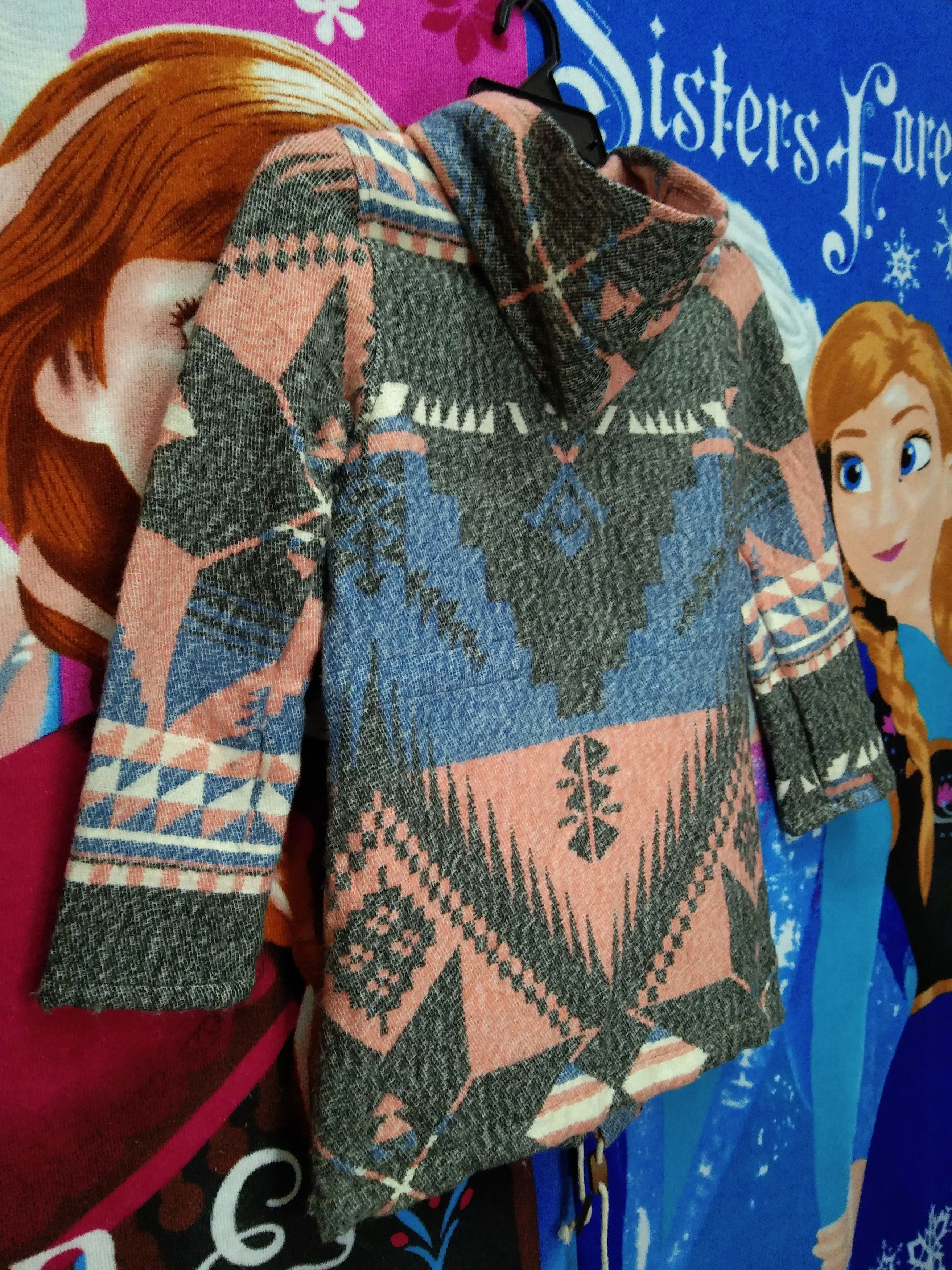 Japanese Brand DENIM & DUNGAREE NAVAJO JACKET HOODIE Size XXS / US 00 / IT 34 - 6 Thumbnail