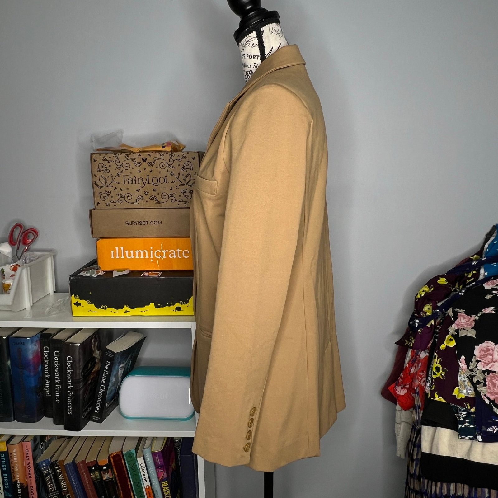 Other Alexis Oversized Button Cuff 2 Pocket Long Sleeve Blazer Size M / US 6-8 / IT 42-44 - 17 Thumbnail