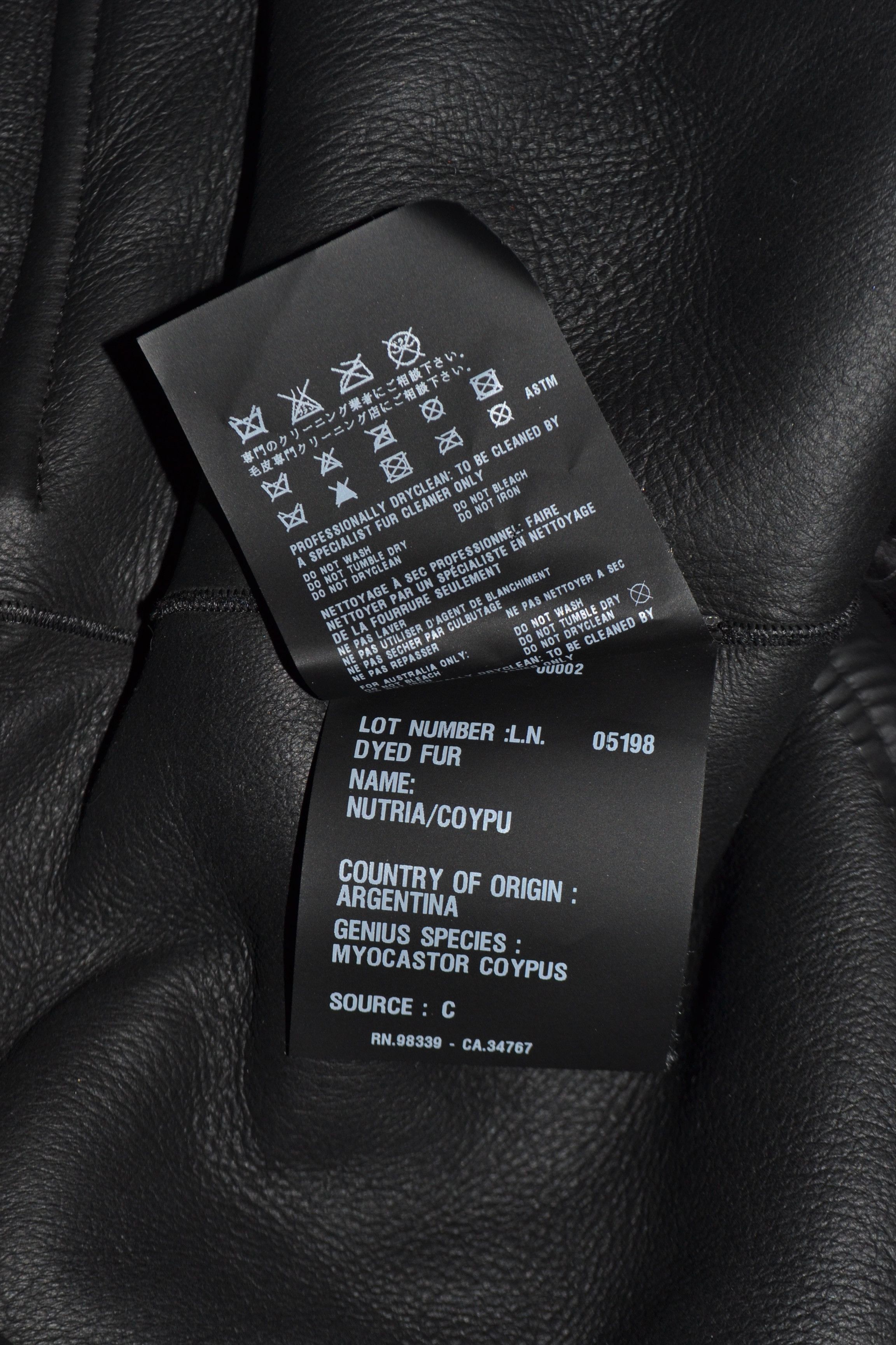 Prada FW2007 Sheep & Nutria Fur Trimmed Wool Military Jacket Size US M / EU 48-50 / 2 - 14 Thumbnail