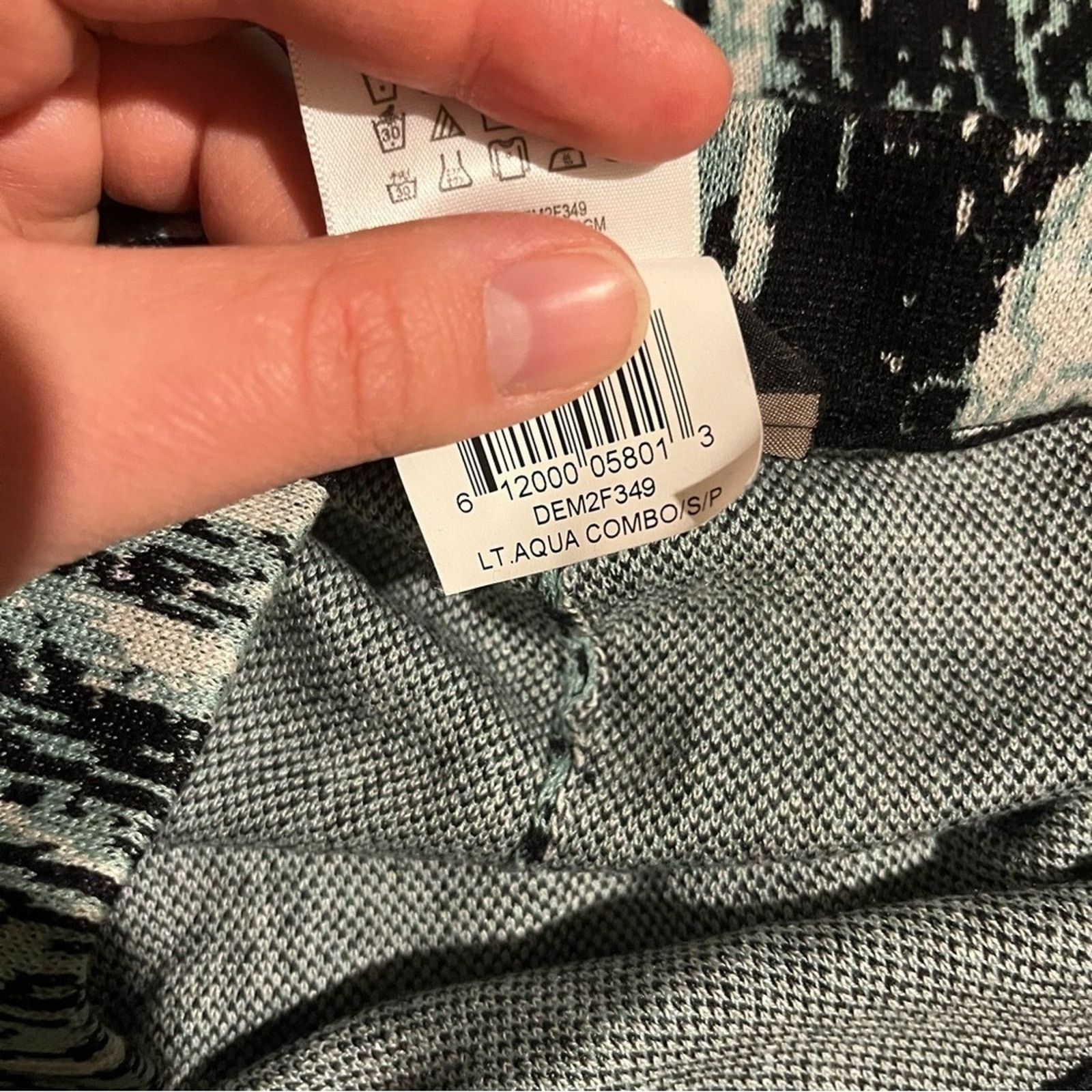 Bcbgmaxazria BCBG MAX AZRIA Aqua Combo Knit Leggings Size S Size 26" / US 2 / IT 38 - 11 Thumbnail