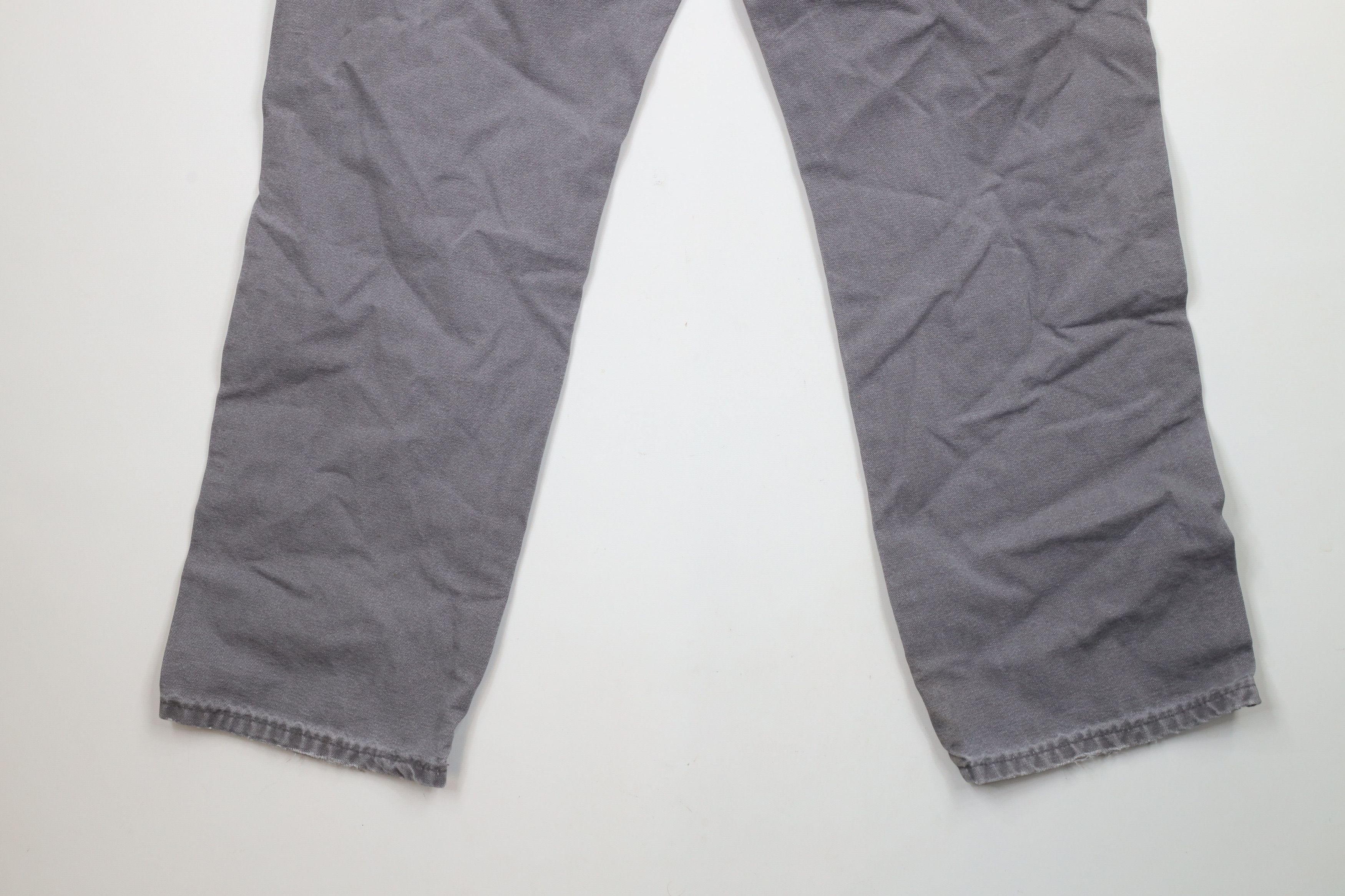 Dickies × Vintage Vintage Dickies Spell Out Relaxed Fit Canvas Pants Gray Size US 34 / EU 50 - 14 Thumbnail